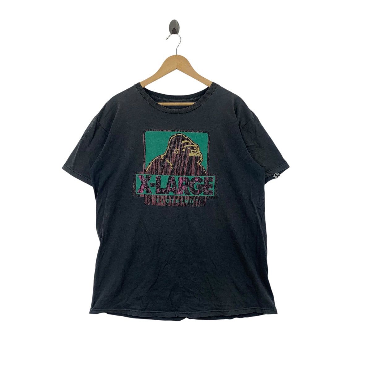 X-LARGE Vintage X-LARGE CLOTHING SKATEBOARD Sun Faded Tee Shirt Top Size US XL / EU 56 / 4 - 1 Thumbnail