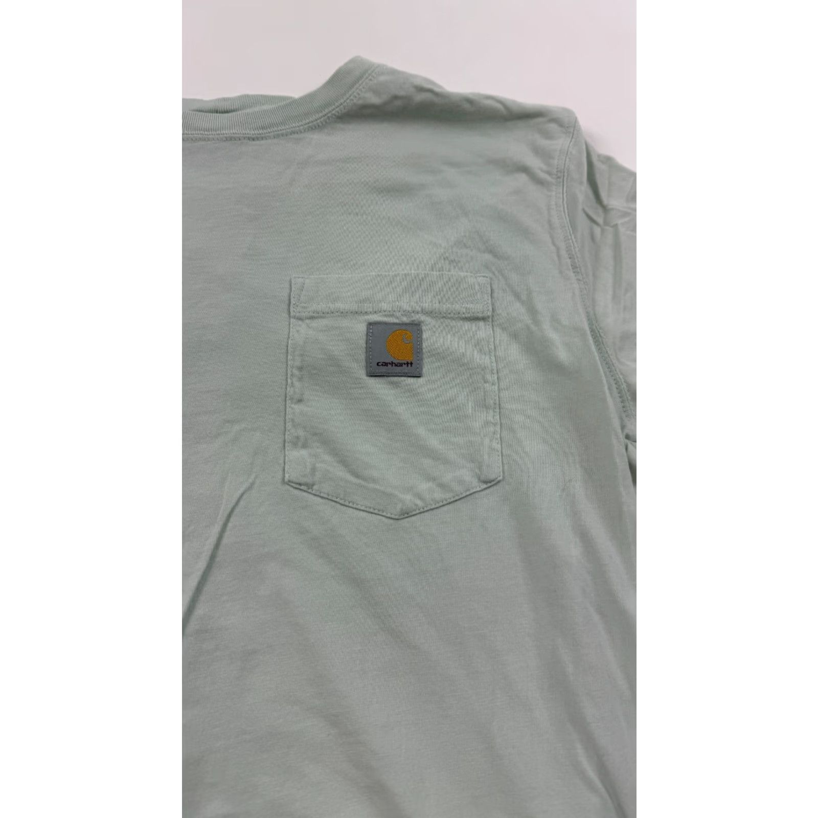 Carhartt Carhartt Women's Gray Short Sleeve Pocket Workwear T-Shirt Medium Regular Fit Casual Crew Neck Outdoor Size M / US 6-8 / IT 42-44 - 2 Thumbnail
