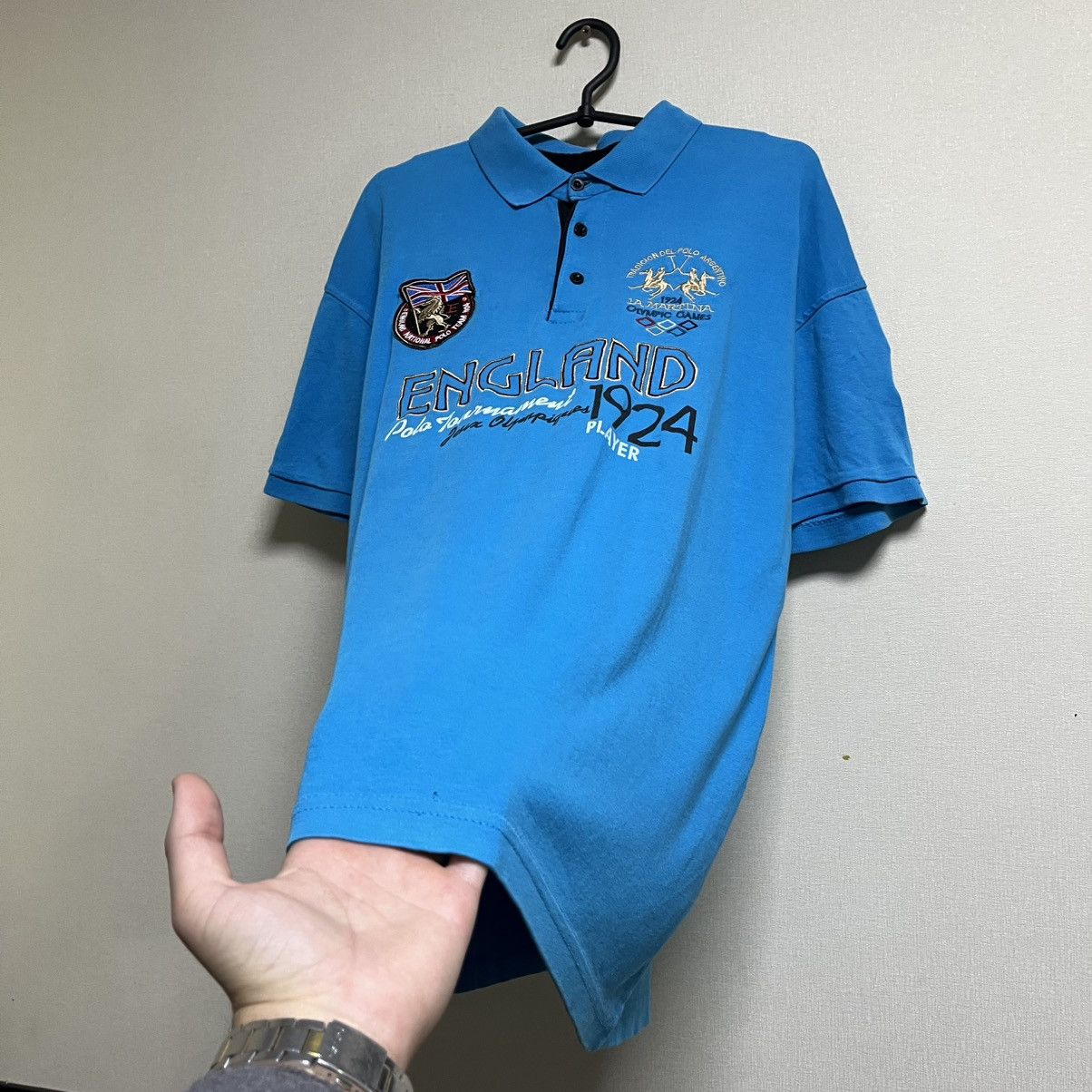 La Martina Vintage Y2K LA MARTINA Polo T-shirt Size US XL / EU 56 / 4 - 8 Thumbnail