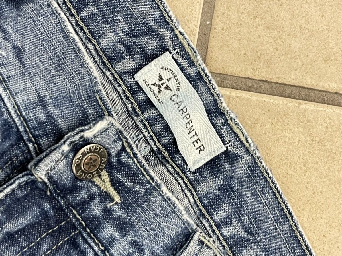 Carhartt × Vintage Carpenter Vintage Painter Workwear Distressed Denim Jeans Size US 31 - 4 Thumbnail