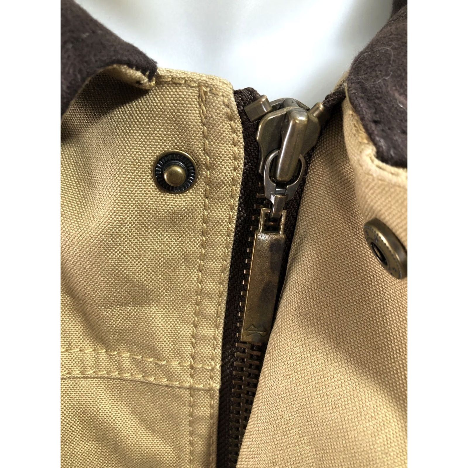 Vintage MILLER RANCH Canvas CHORE FIELD HUNTING Embroidered Mens L Jacket Size US L / EU 52-54 / 3 - 6 Thumbnail