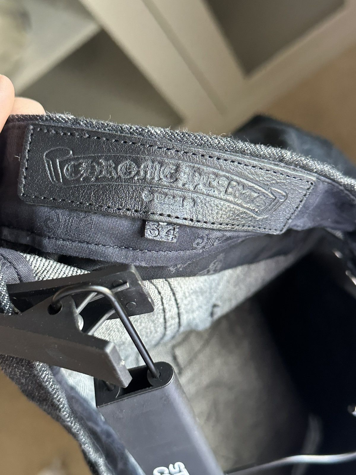 Chrome Hearts CHROME HEARTS STAR PATCH DENIM SIZE 34 JEANS IN HOUSE Size US 34 / EU 50 - 19 Thumbnail