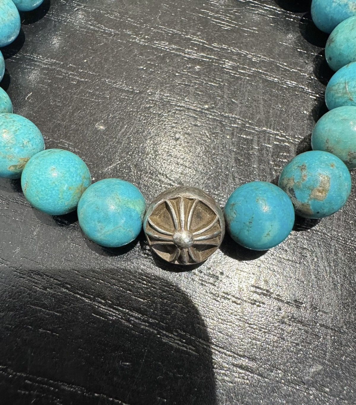 Chrome Hearts Chrome Hearts Turquoise Bracelet Size ONE SIZE - 2 Thumbnail