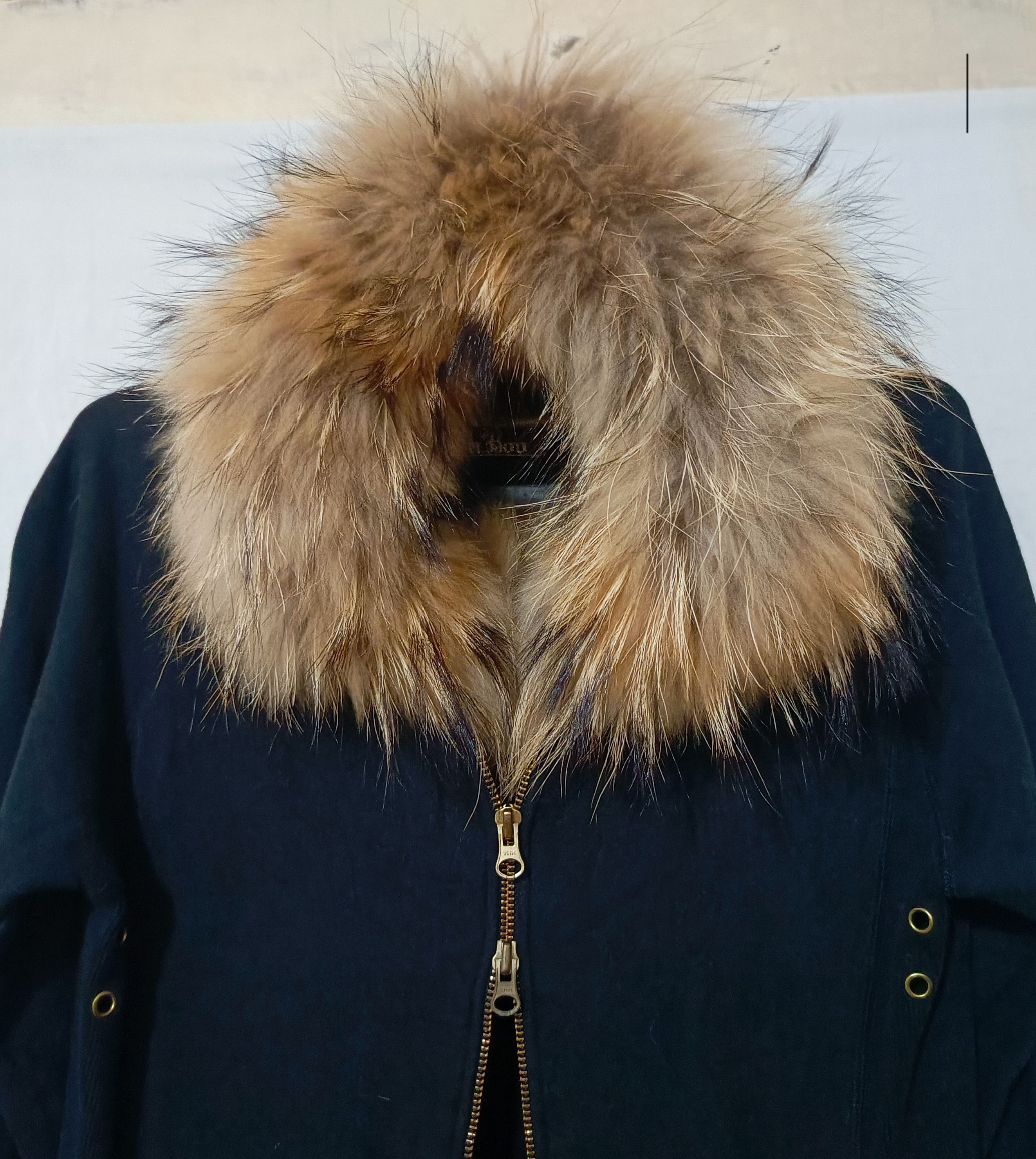 If Six Was Nine Faux Fur Parka Hoodie Long 2 Zip Size M / US 6-8 / IT 42-44 - 3 Thumbnail