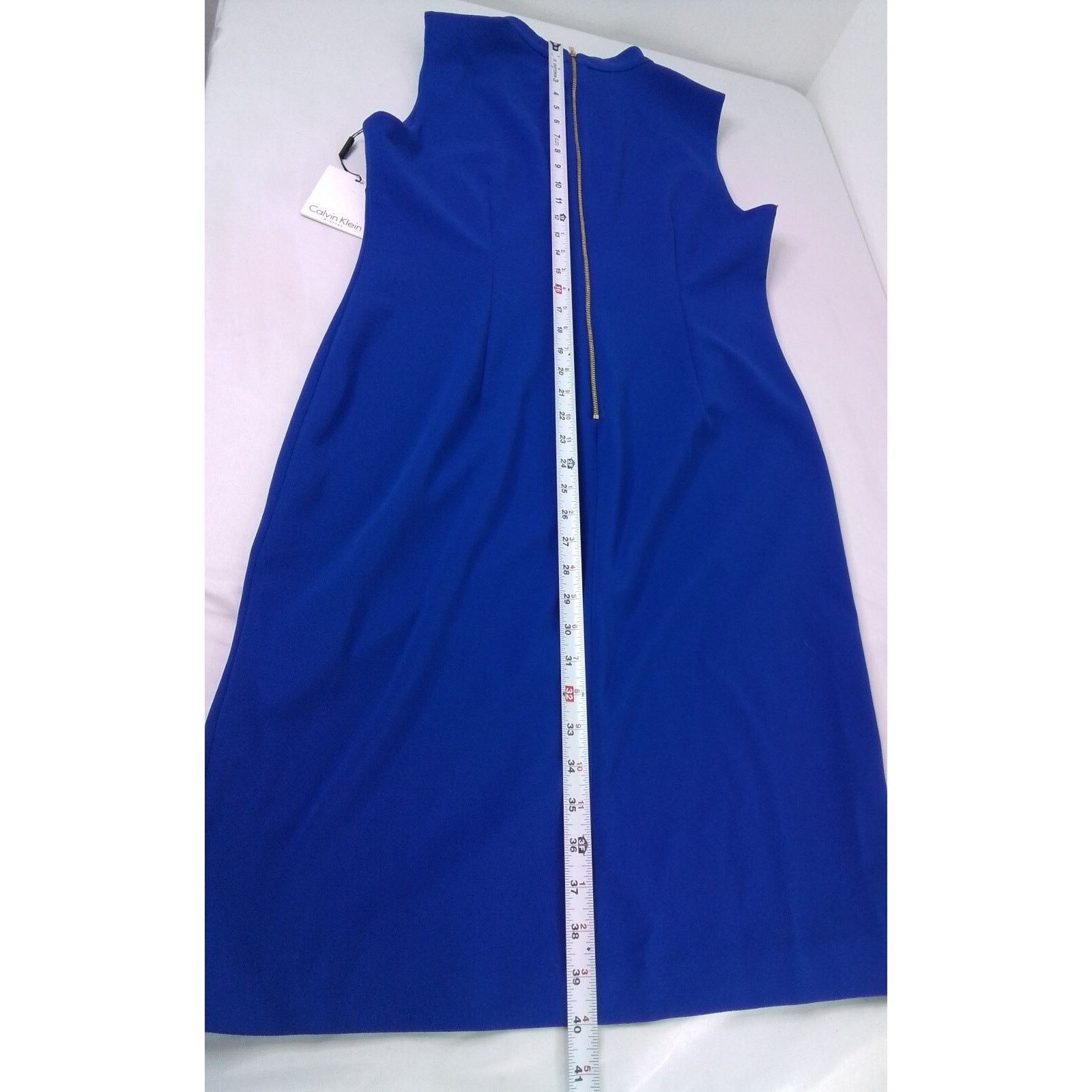 Calvin Klein Calvin Klein Dress Women's 12 Blue NWT #W2740 Size XL / US 12-14 / IT 48-50 - 8 Thumbnail