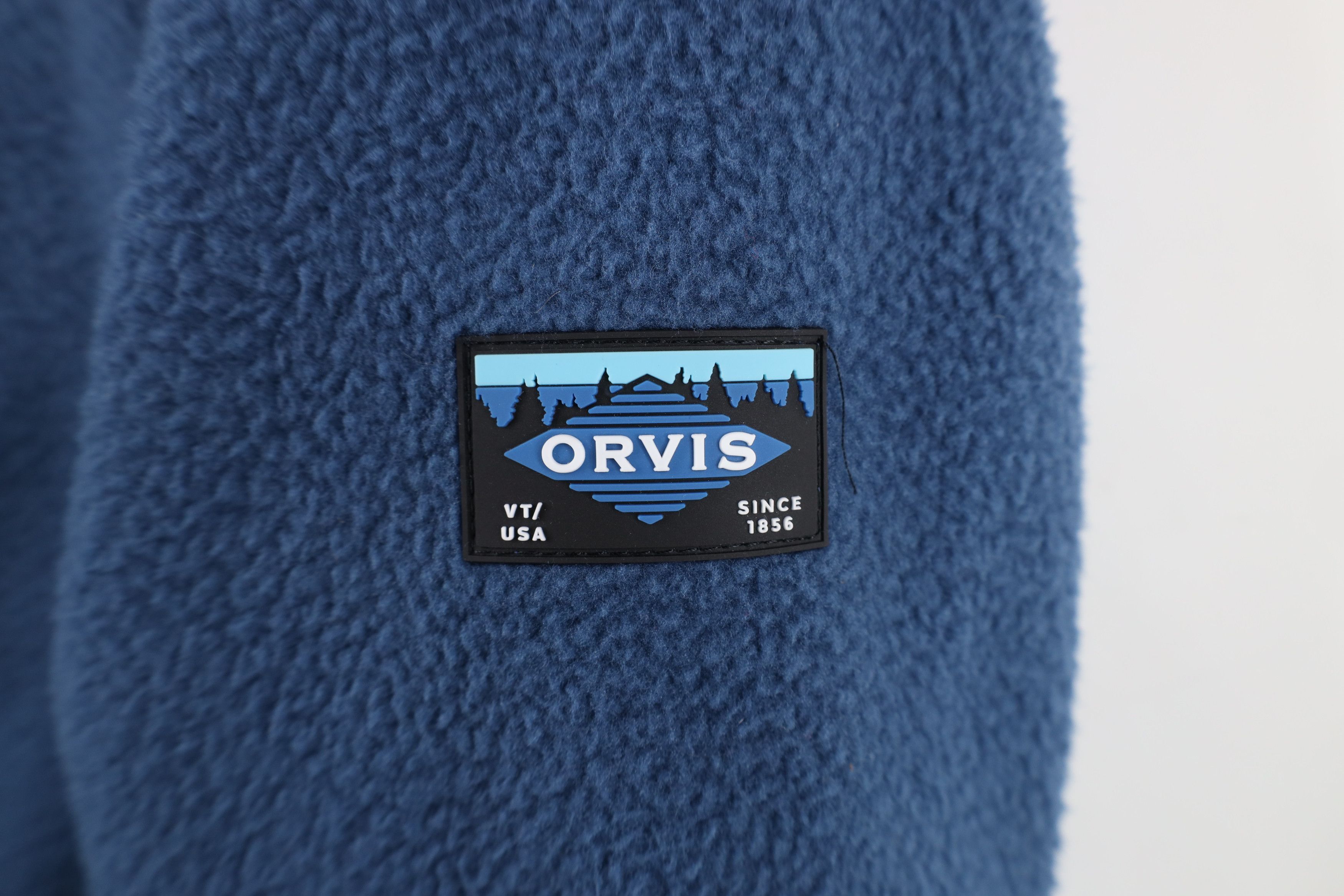 Orvis Vintage Y2K Orvis Heavyweight Full Zip Fleece Jacket Blue Size US L / EU 52-54 / 3 - 4 Thumbnail