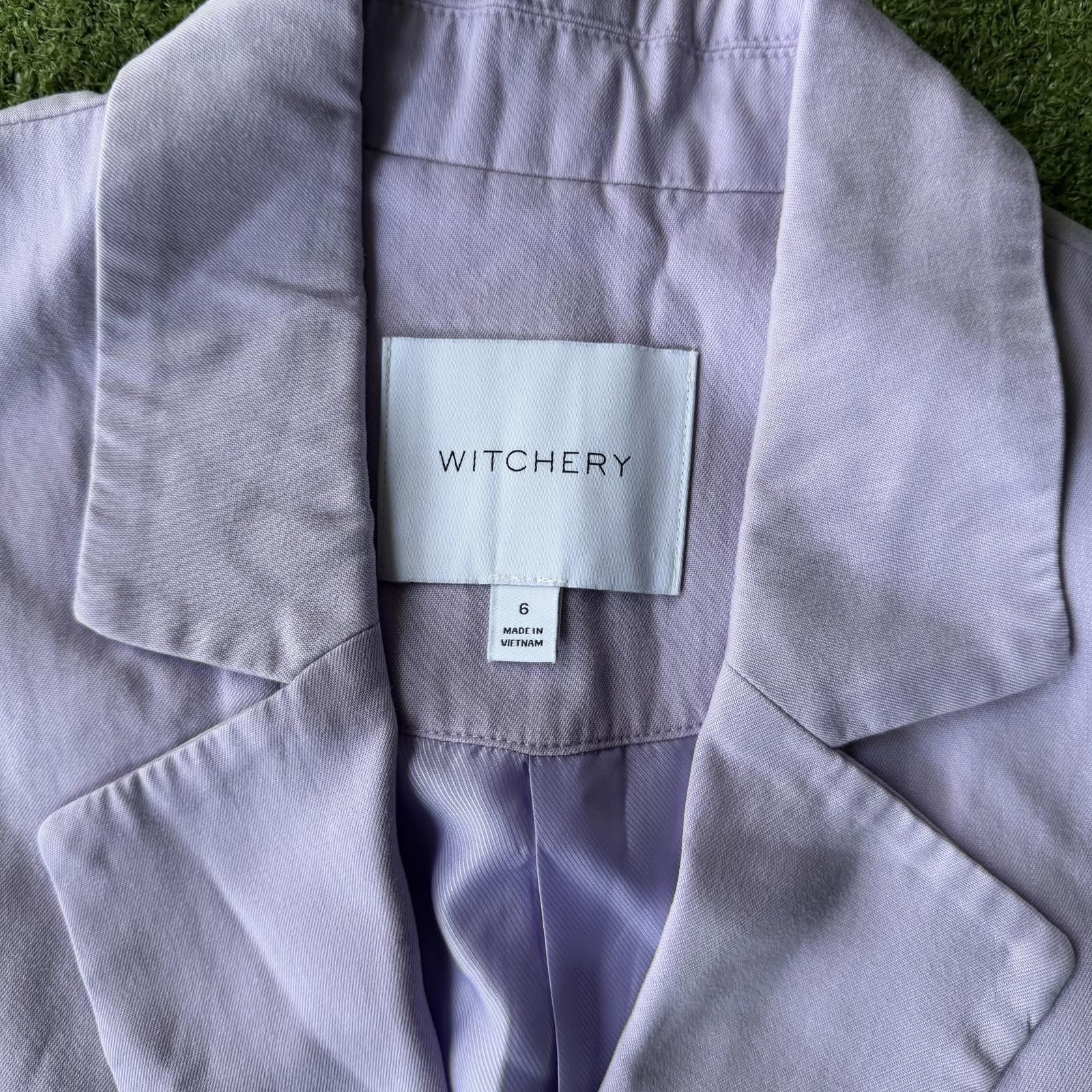 Designer Witchery Women's Lilac Short Suit Set Size ONE SIZE - 2 Thumbnail