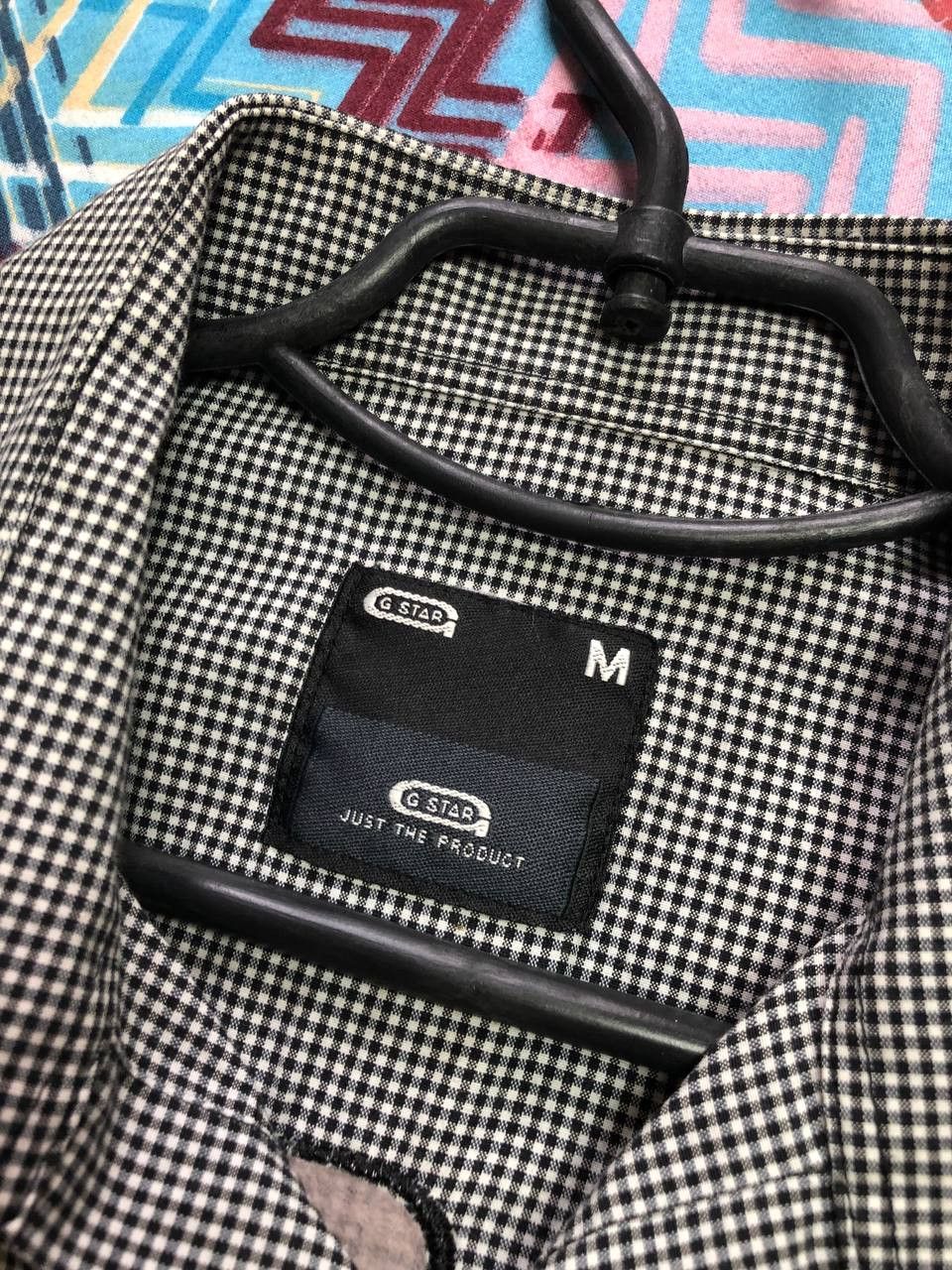 G-Star × Vintage RARE G-Star Raw Vintage Y2K Big Logo Button Up Shirt Size US M / EU 48-50 / 2 - 2 Thumbnail