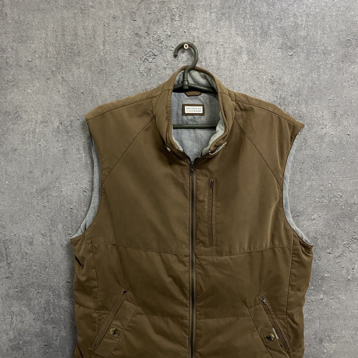 Brunello Cucinelli Brunello Cucinelli Wool Vest Size US XL / EU 56 / 4 - 4 Thumbnail