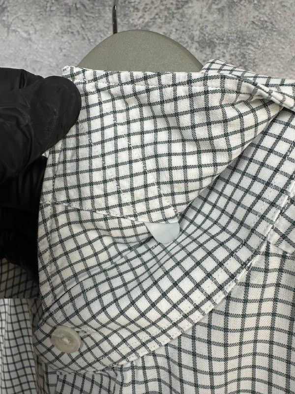 Ermenegildo Zegna Ermenegildo Zegna Trofeo Button Up Shirt Poplin Tailored Fit Size US M / EU 48-50 / 2 - 10 Thumbnail