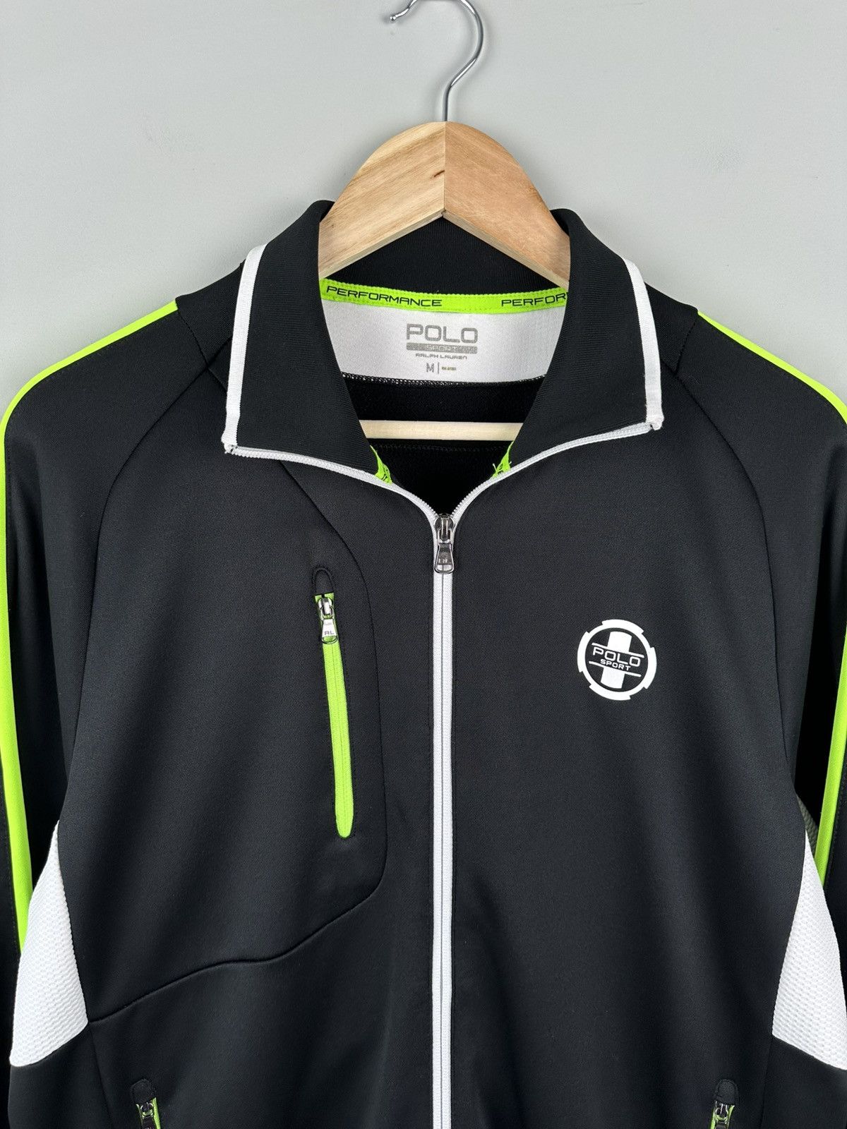 Polo Ralph Lauren × Ralph Lauren Sport Polo Ralph Lauren Polo Sport Track Top Jacket Size US M / EU 48-50 / 2 - 2 Thumbnail