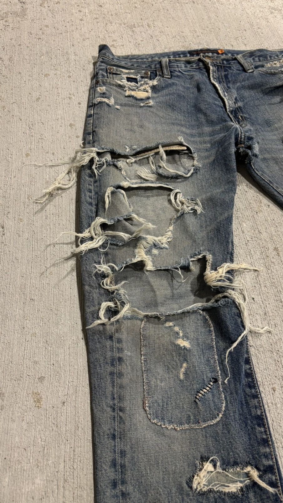 Jun Takahashi × Undercover Undercover SS2005 But Beautiful ll 60 Denim Size US 32 / EU 48 - 3 Thumbnail