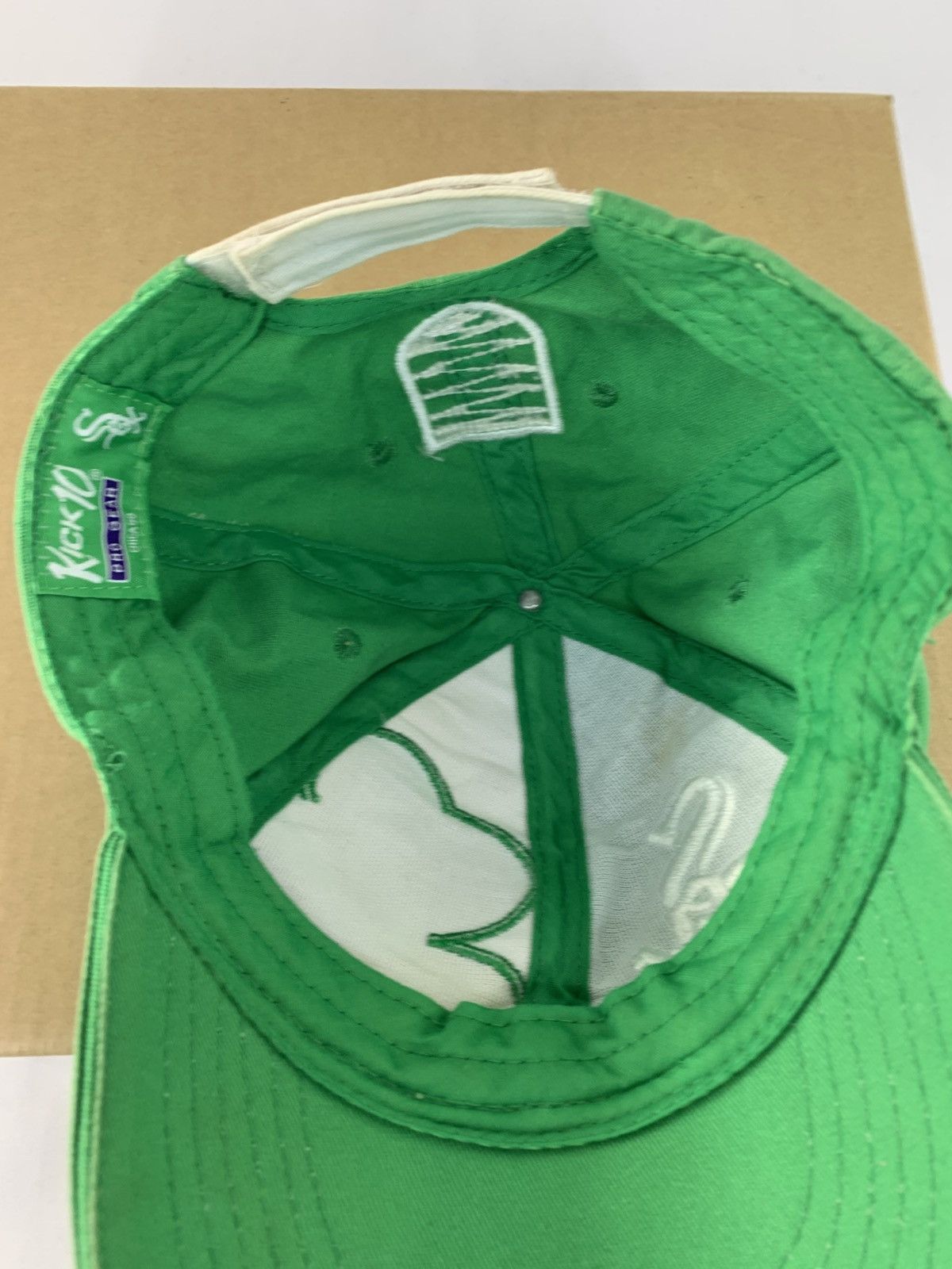 Vintage Chicago White Sox Hat Chi-rish 4 Leaf Clover Beer Promo Size ONE SIZE - 7 Thumbnail