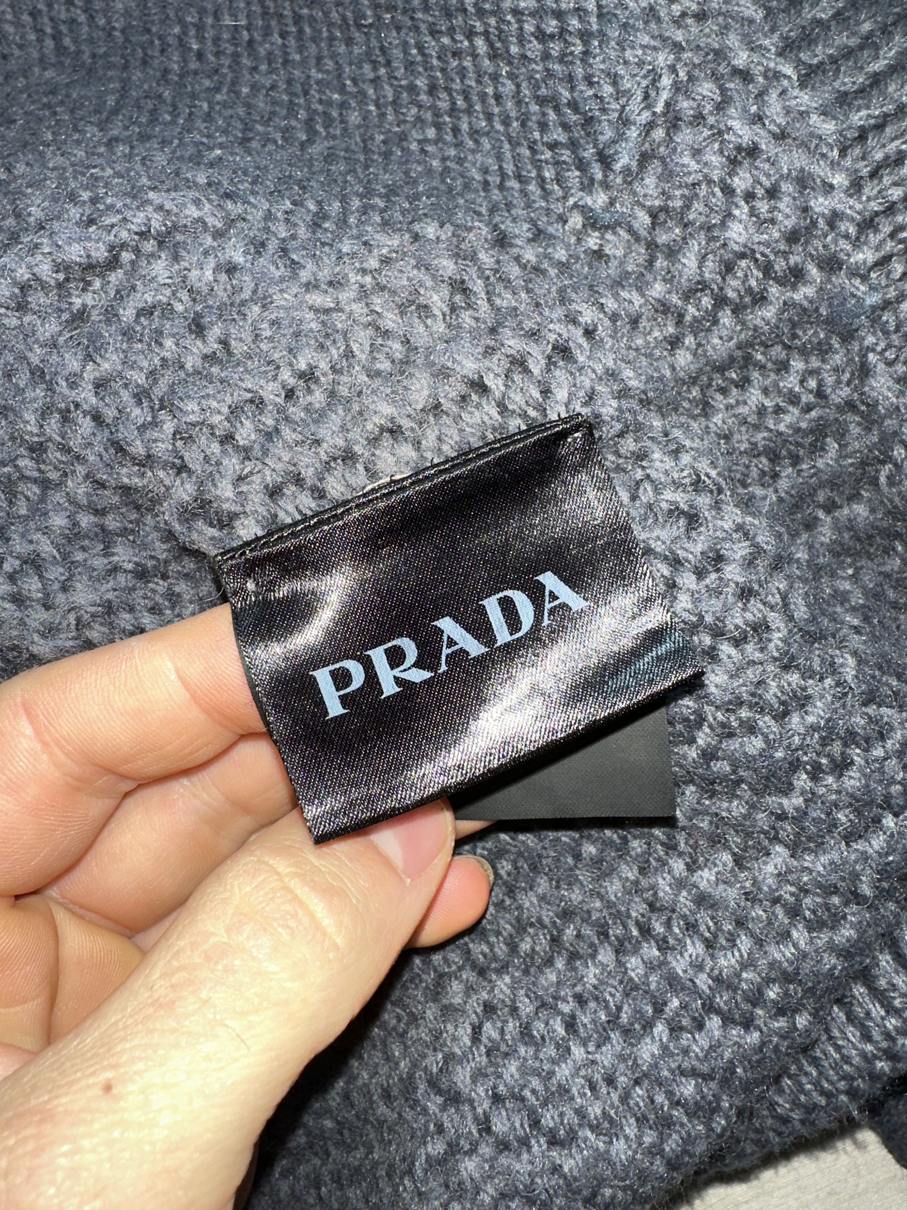 Prada Prada Milano Virgin Wool Chunky Knit Cardigan Size 50 IT M Size US M / EU 48-50 / 2 - 10 Thumbnail
