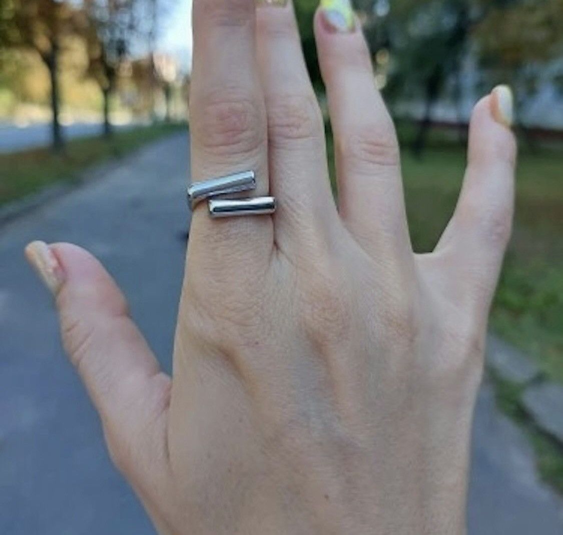 Jewelry Unique Minimalist Adjustable Ring Size ONE SIZE - 4 Thumbnail