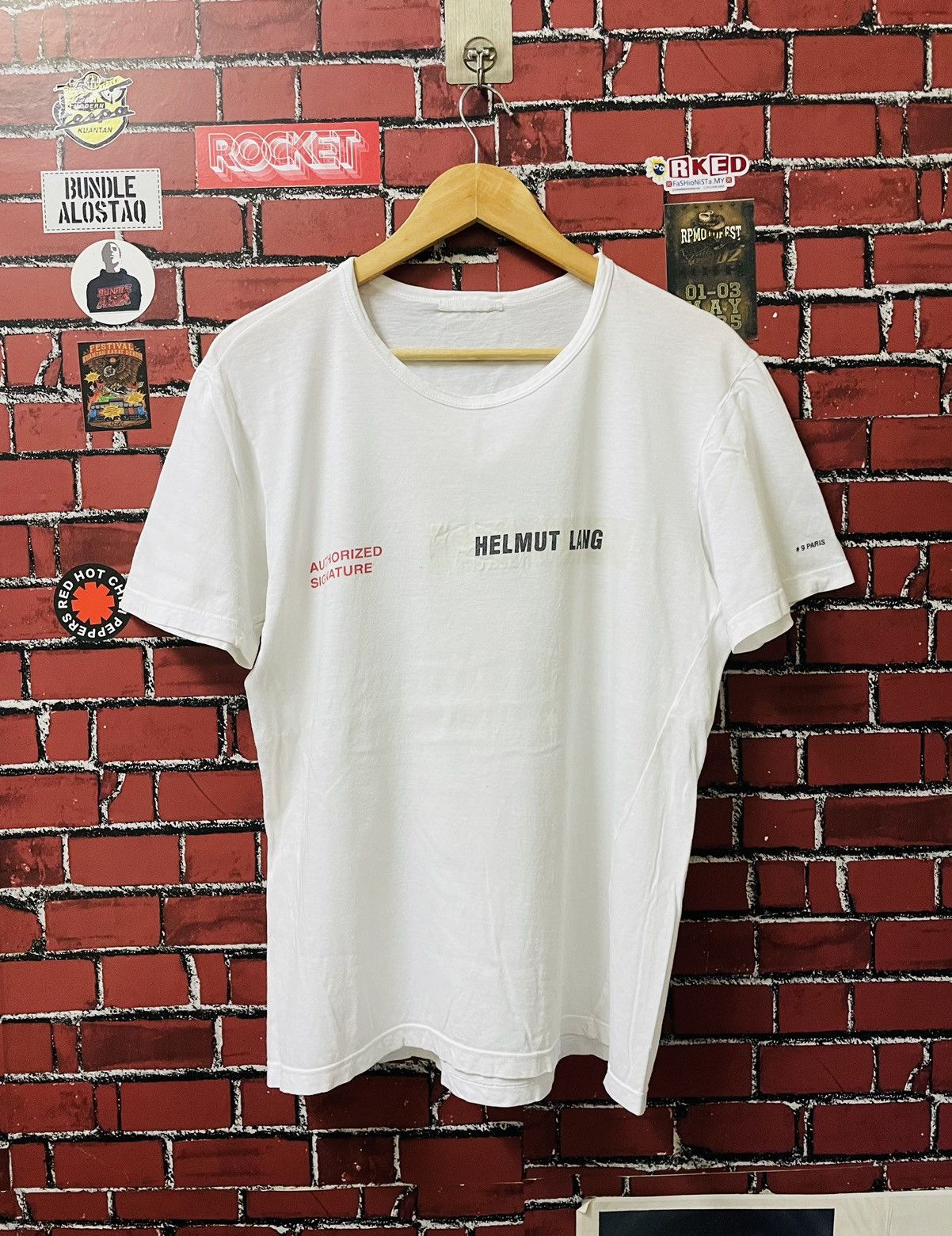 Helmut Lang VINTAGE HELMUT LANG AUTHORIZED SIGNATURE 90s SHIRTS Size US M / EU 48-50 / 2 - 2 Thumbnail