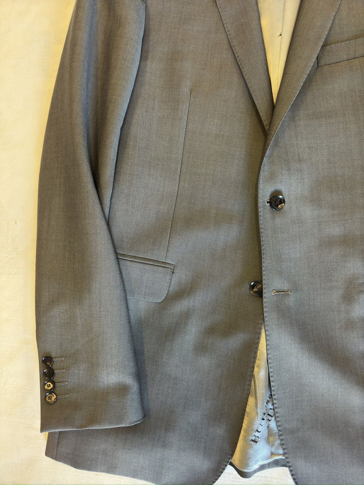 Burberry Burberry London Made in Italy Wool Jacket 52 L $1890 Size 42L - 4 Thumbnail