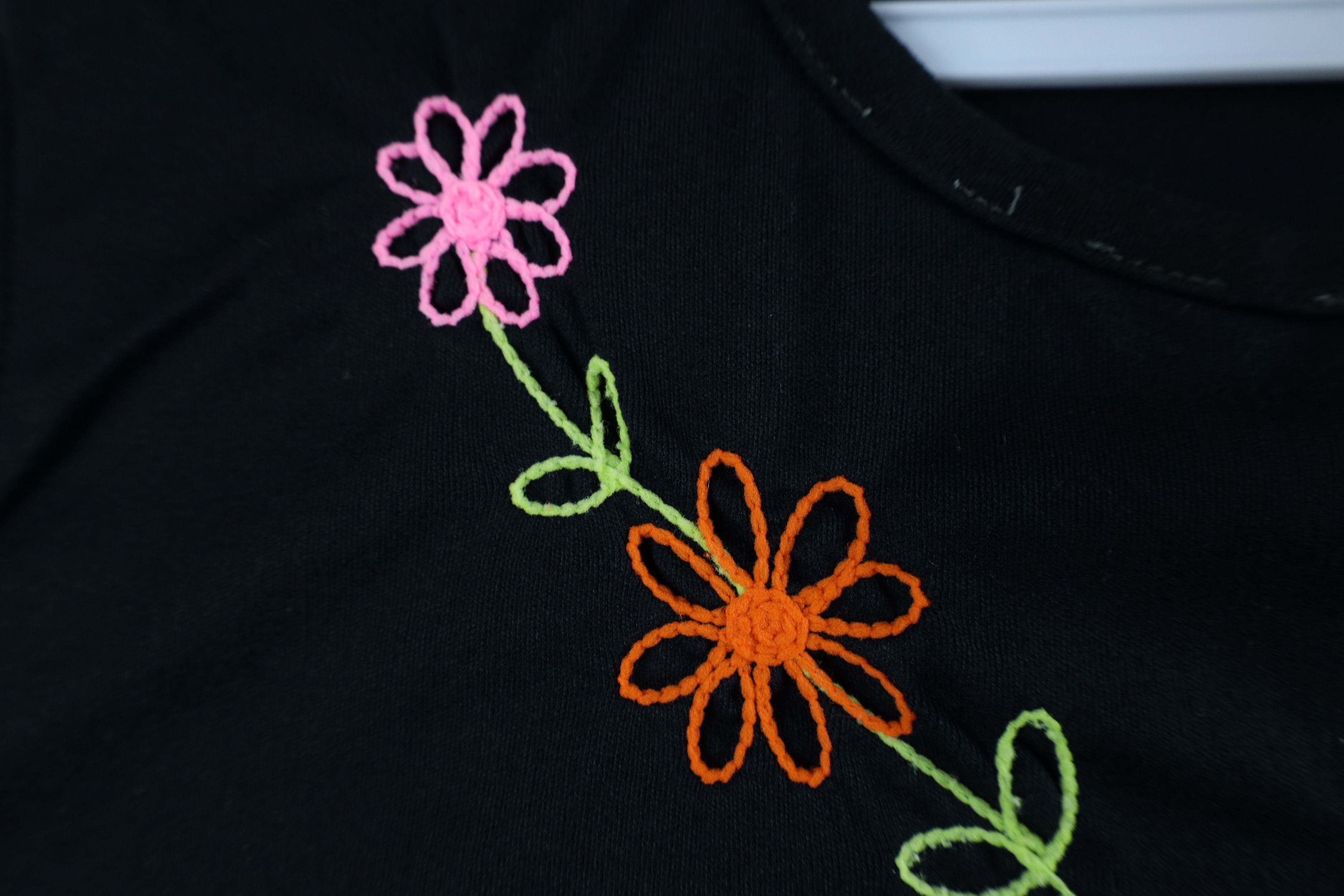 Vintage Vintage 70s Mid Century Modern MCM Knit Cropped T-Shirt Size L / US 10 / IT 46 - 5 Thumbnail