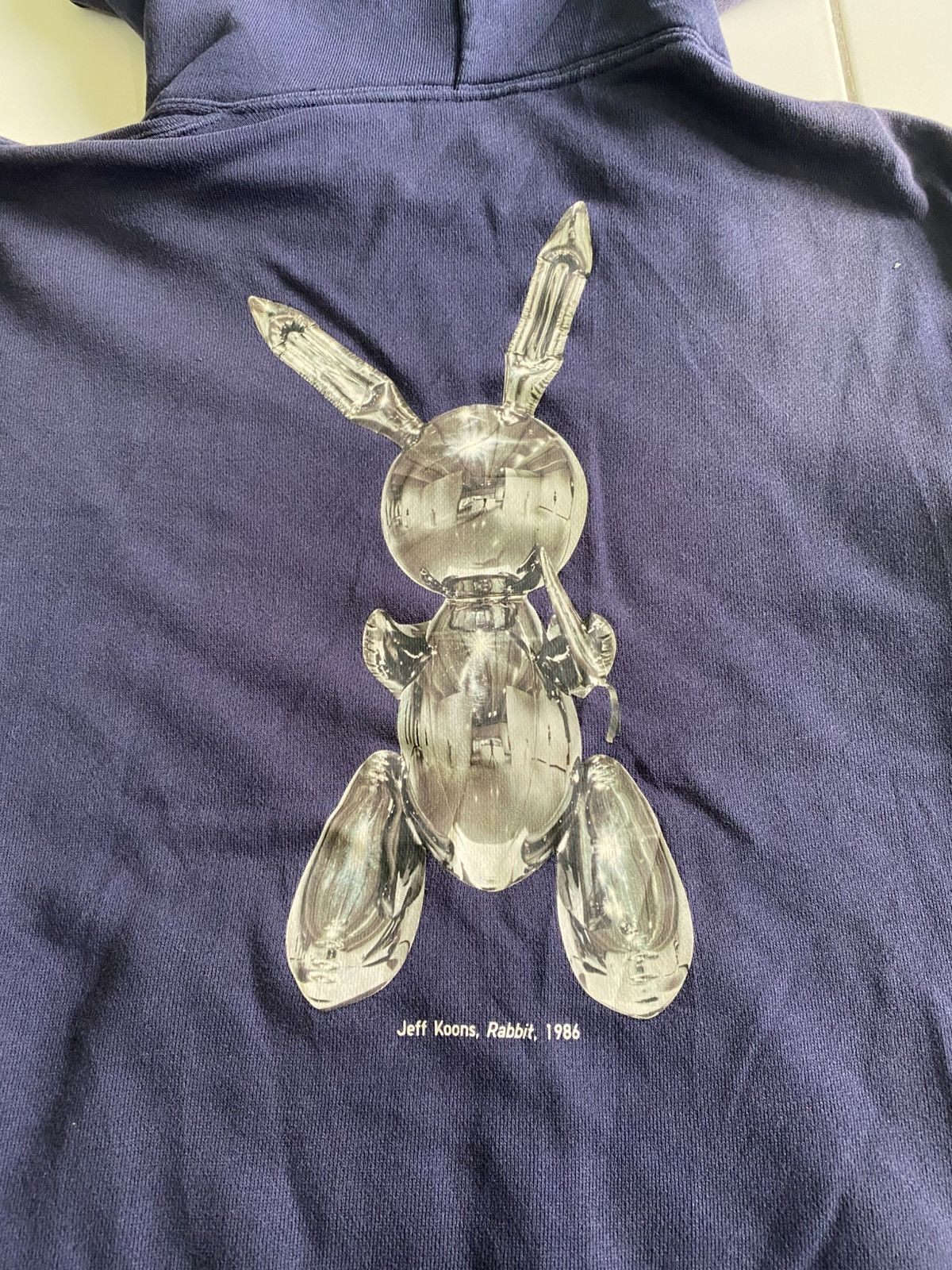Star Wars × Uniqlo Vintage 80s Jeff Koons Rabbit Star Wars Dark blue hoodie Size US S / EU 44-46 / 1 - 8 Thumbnail