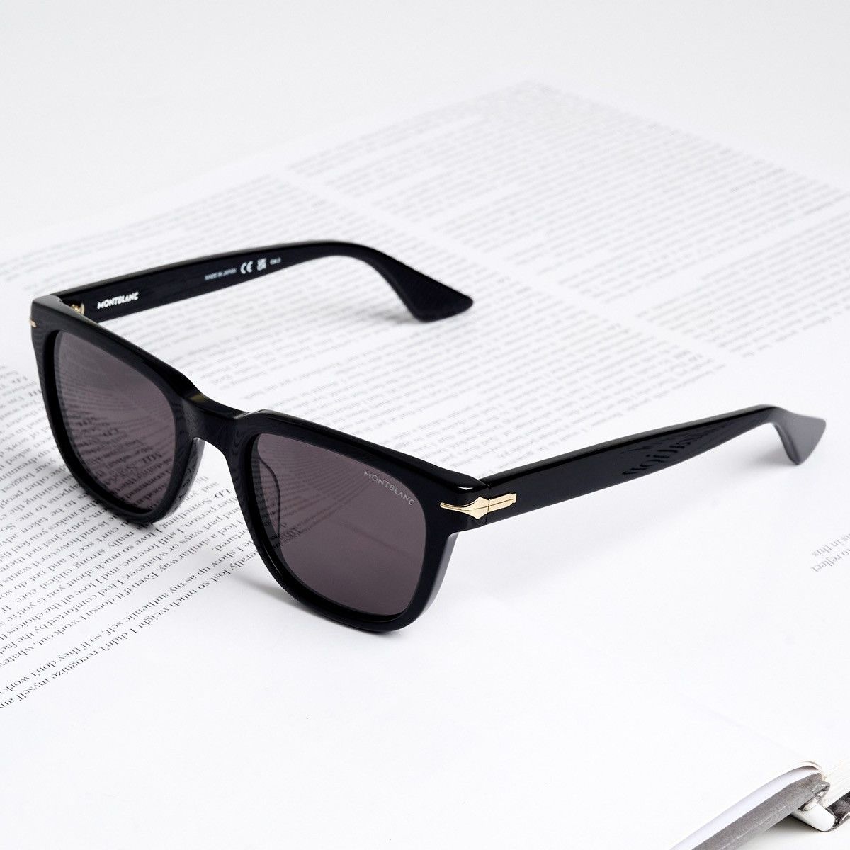 Montblanc MONTBLANC MB0302S 001 SUNGLASSES Size ONE SIZE - 2 Thumbnail