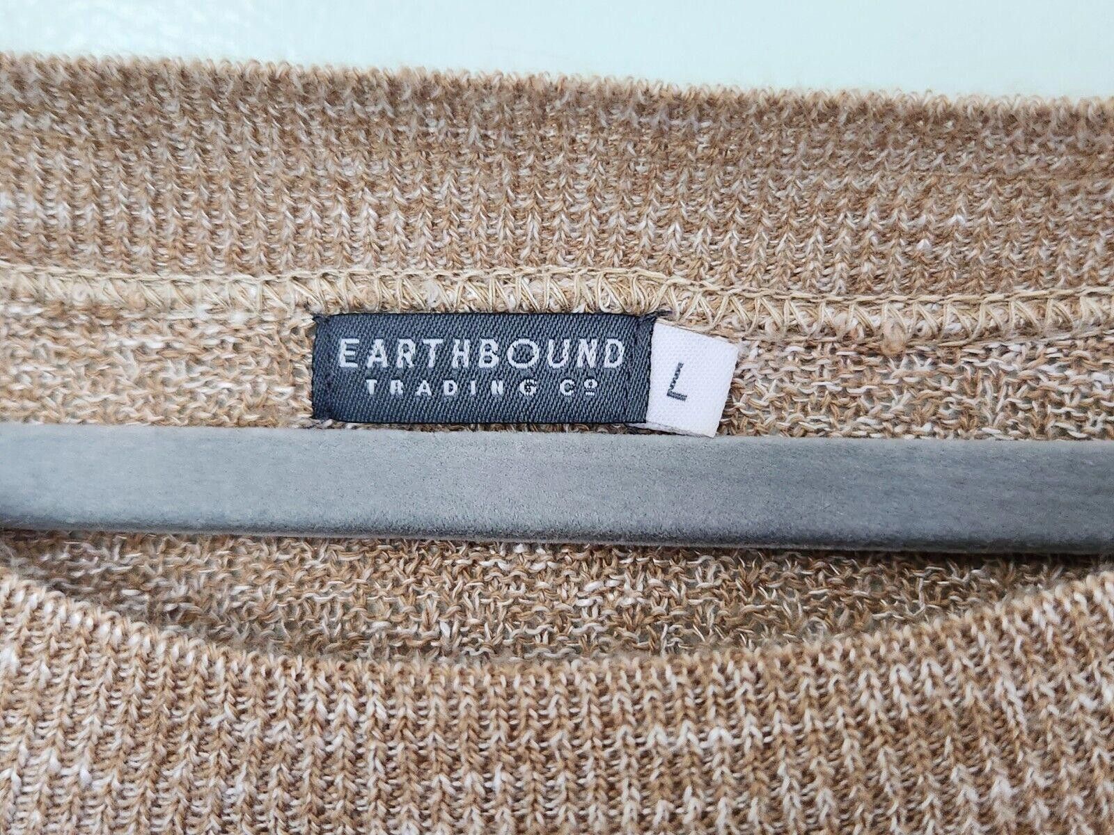 Designer Earthbound Trading Sweater Large Open Back Beige Size L / US 10 / IT 46 - 5 Thumbnail