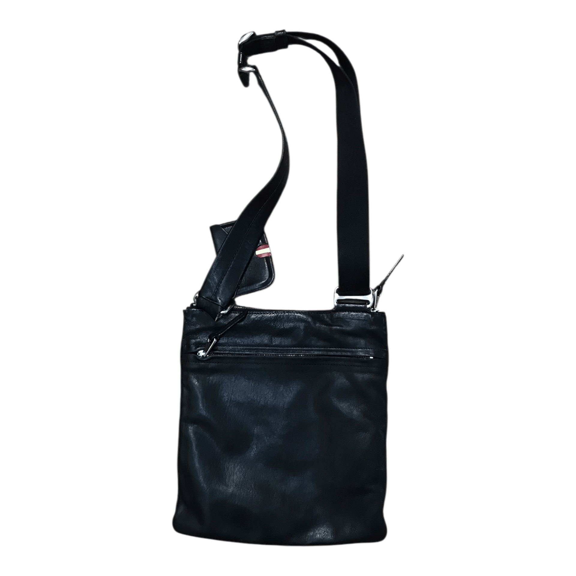 Bally Bally Genuine Leather Black Sling Bag Size ONE SIZE - 6 Thumbnail