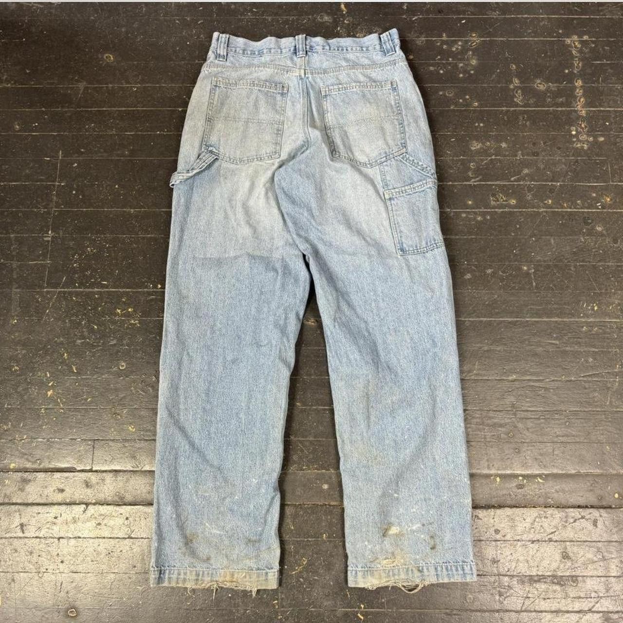 Route 66 Vintage 90s Route 66 Blue Denim Carpenter Jeans Size US 36 / EU 52 - 1 Thumbnail