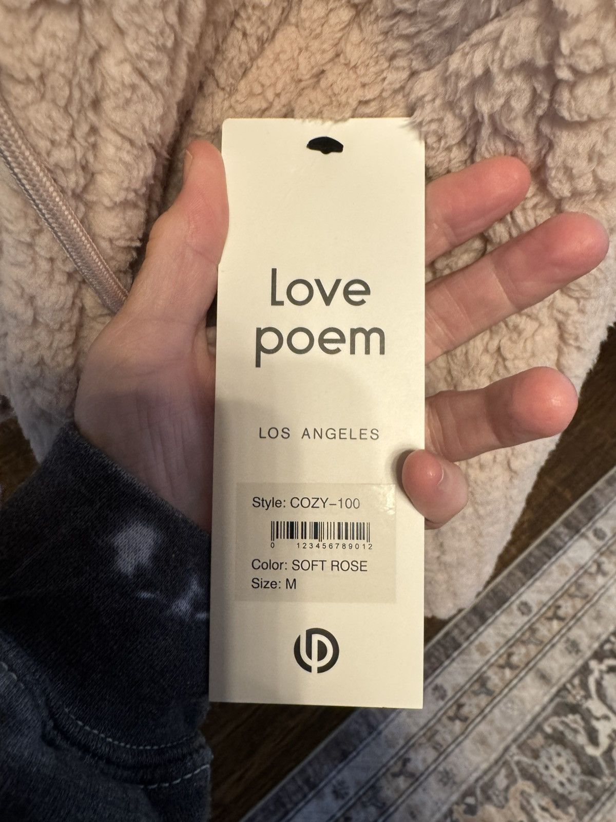 Other Love Poem cropped sherpa hoodie Size M / US 6-8 / IT 42-44 - 3 Thumbnail