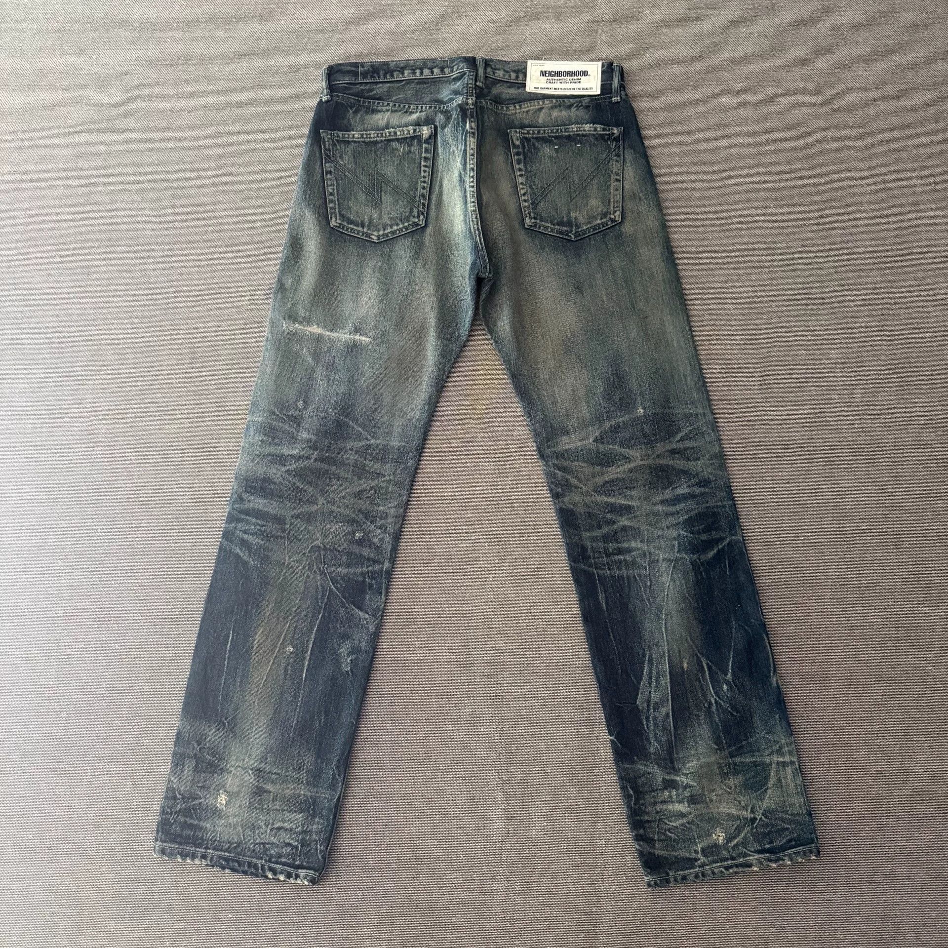 Neighborhood Neighborhood 20ss Bullet Savage Denim Size US 36 / EU 52 - 2 Thumbnail