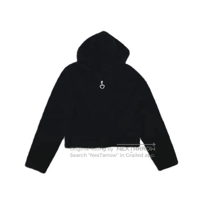 Balenciaga Balenciaga Black Hooded Bear Fleece Sweatshirt. Size US S / EU 44-46 / 1 - 1 Thumbnail