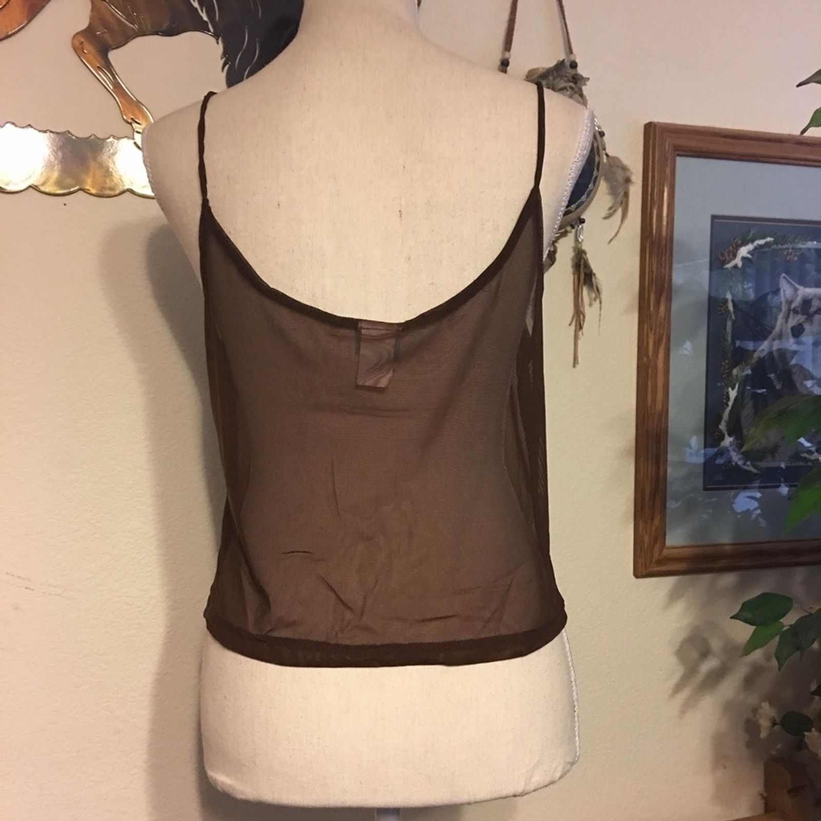 Other Venus swimwear mesh cover up tank top P/S Size ONE SIZE - 4 Thumbnail