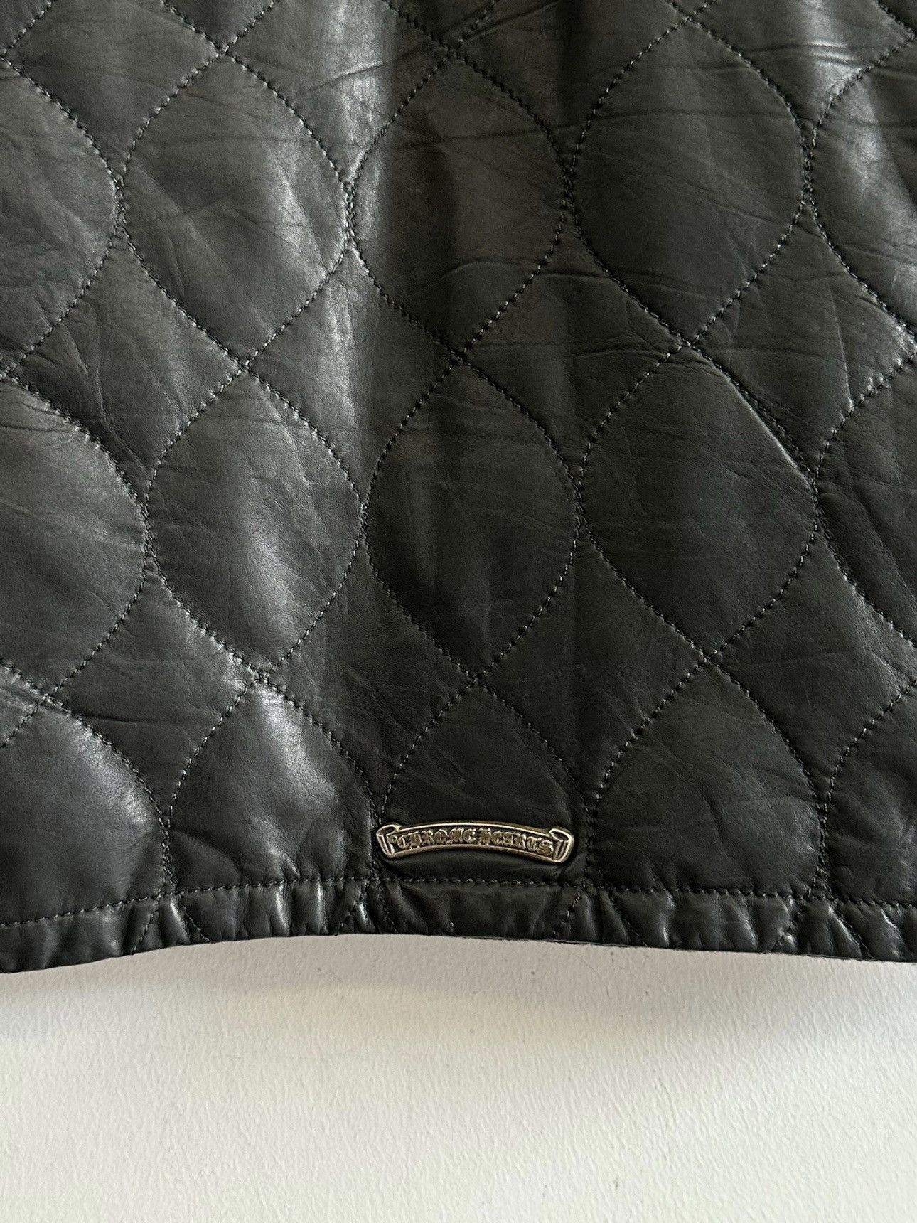Chrome Hearts Chrome Hearts Leather Vest ZipUp Size US L / EU 52-54 / 3 - 3 Thumbnail