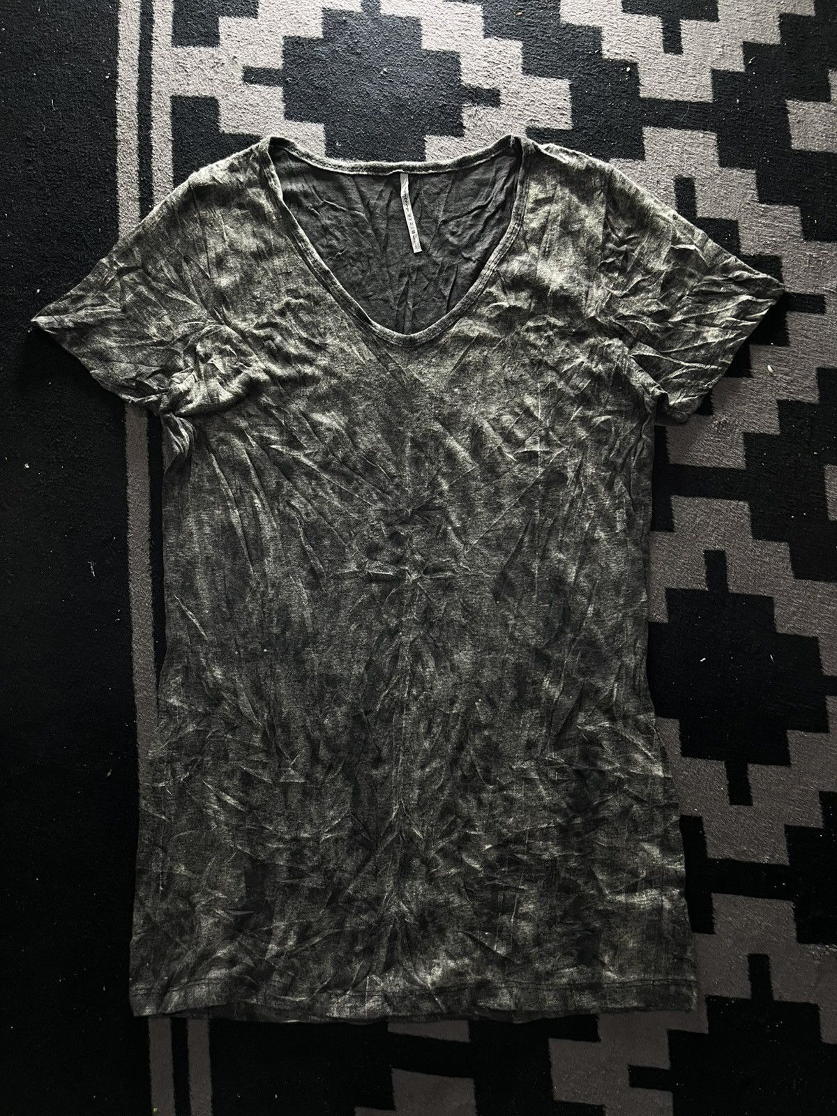 Tornado Mart Japanese tornadomart style vneck washed tee Size US M / EU 48-50 / 2 - 1 Thumbnail