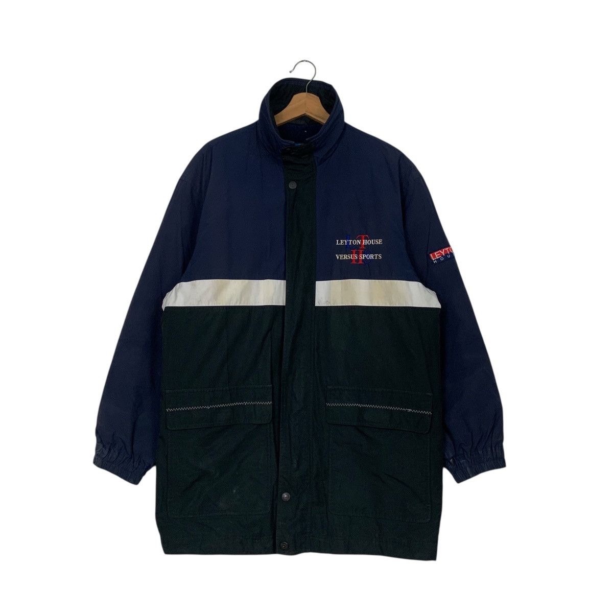 Japanese Brand LEYTON HOUSE VERSUS Sport Jacket #2932-C133 Size US L / EU 52-54 / 3 - 1 Thumbnail