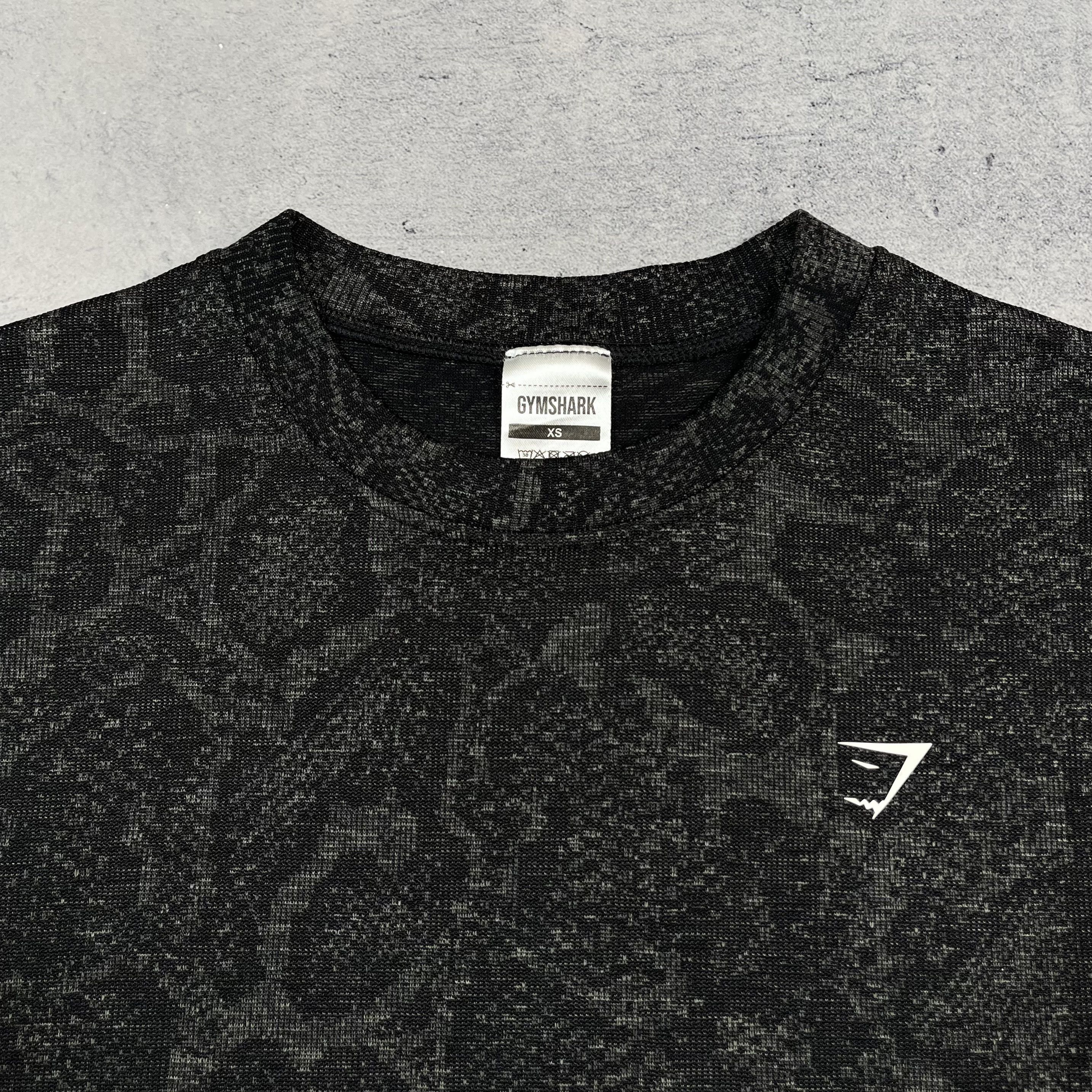 Gymshark Gymshark Textured Snakeskin Pettern T Shirt Size US XS / EU 42 / 0 - 10 Thumbnail