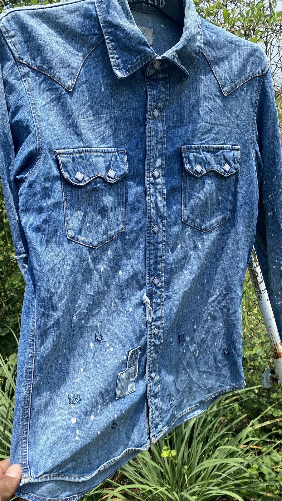 Takeo Kikuchi Vintage Takeo Kikuchi denim shirt Size US M / EU 48-50 / 2 - 3 Thumbnail