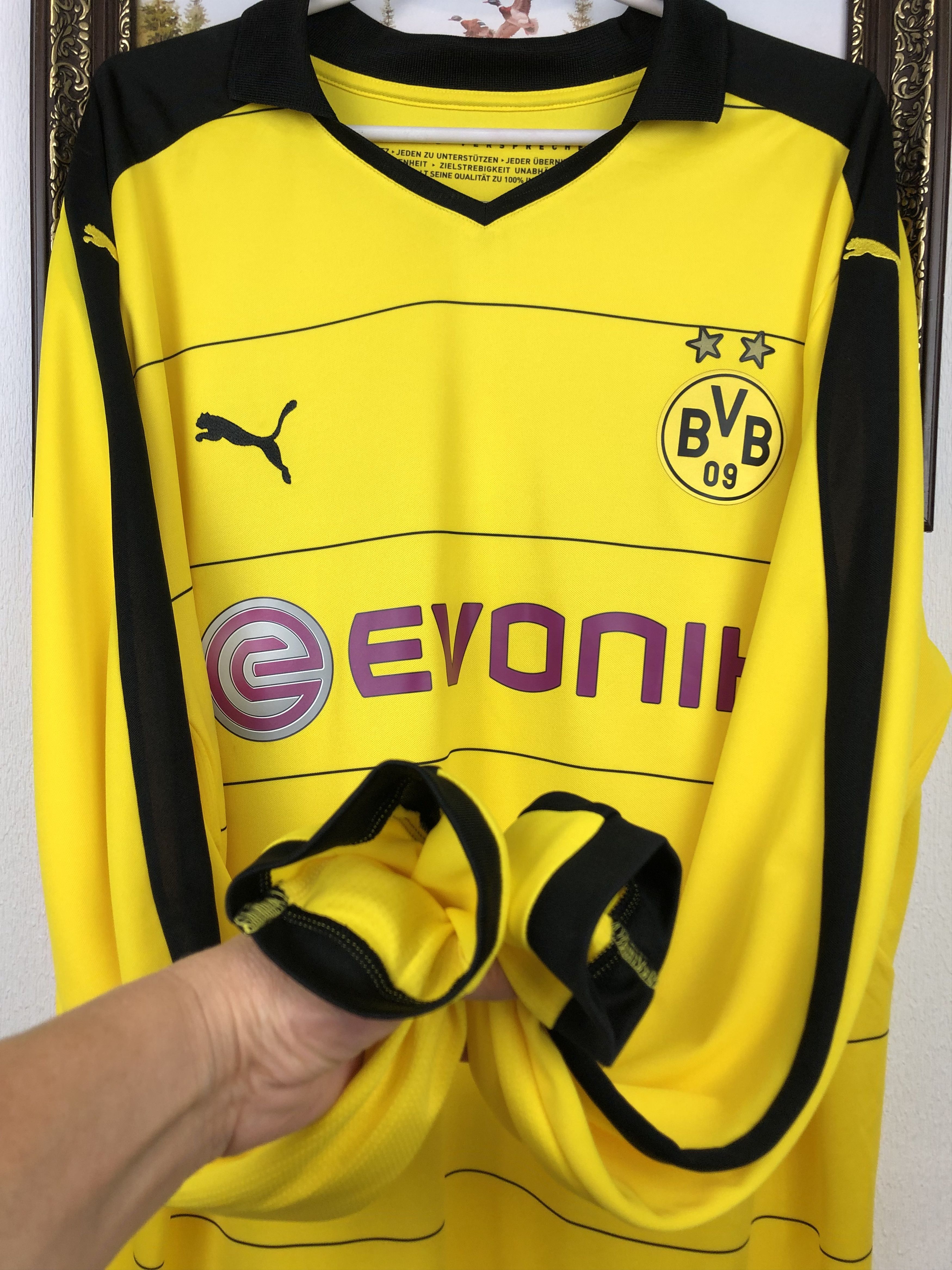 Other Borussia Dortmund football shirt Soccer Schmelzer Jersey Size US XXL / EU 58 / 5 - 6 Thumbnail