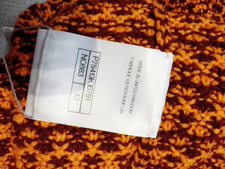 Chanel Chanel 23A Dakar orange brown two-pocket knitted cardigan Size M / US 6-8 / IT 42-44 - 6 Thumbnail
