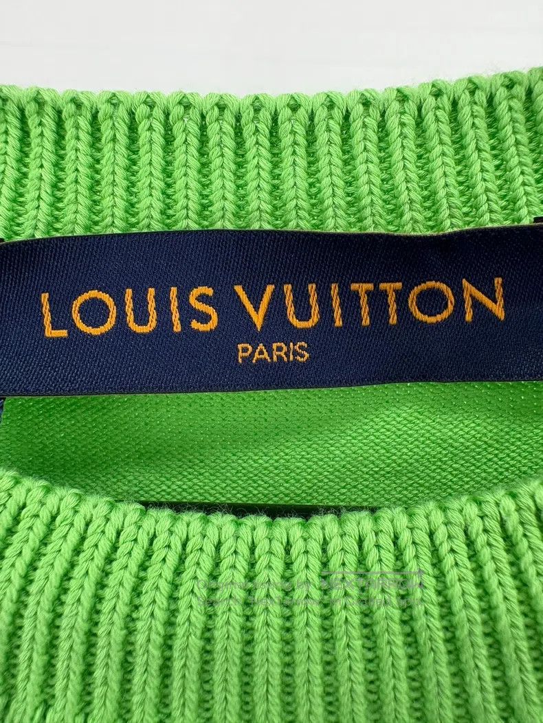 Louis Vuitton Louis Vuitton Green Pin Short Sleeve Size US M / EU 48-50 / 2 - 5 Thumbnail