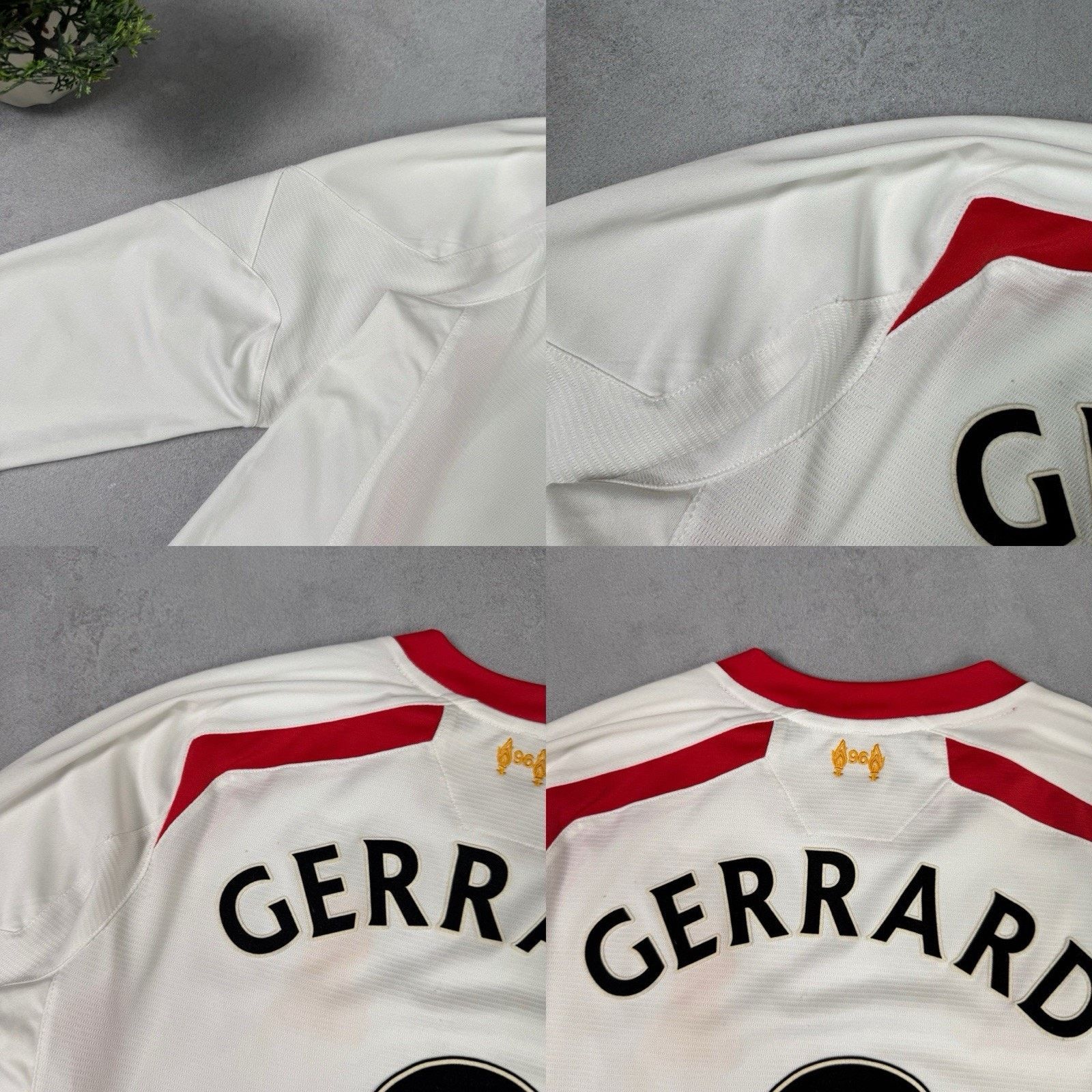 Warrior LIVERPOOL #8 GERRARD Warrior 2013-2014 AWAY JERSEY Size M Size US M / EU 48-50 / 2 - 22 Thumbnail