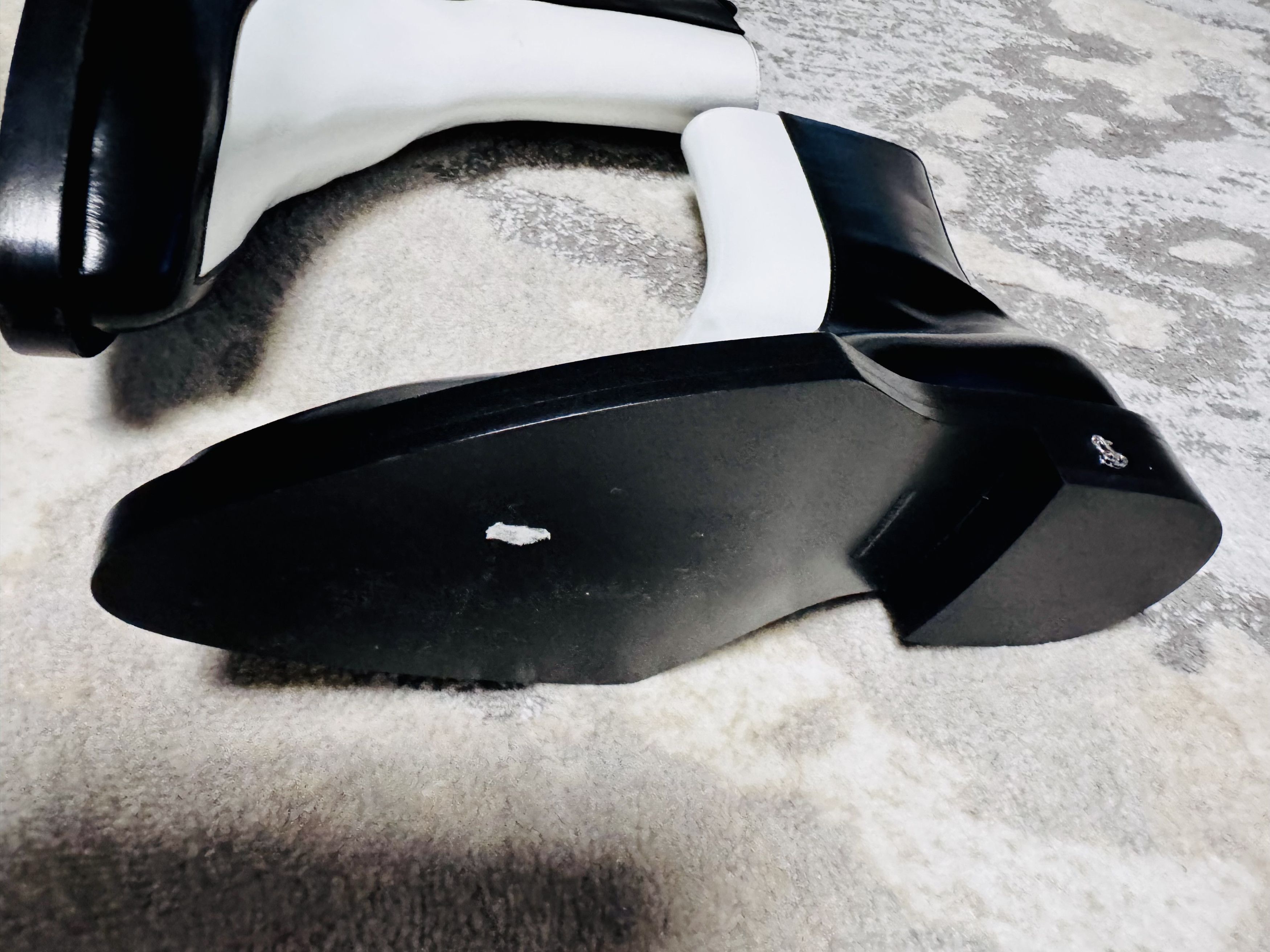 Jil Sander Black and White Pointed Ankle boots Jil Sander Size US 6 / IT 36 - 3 Thumbnail