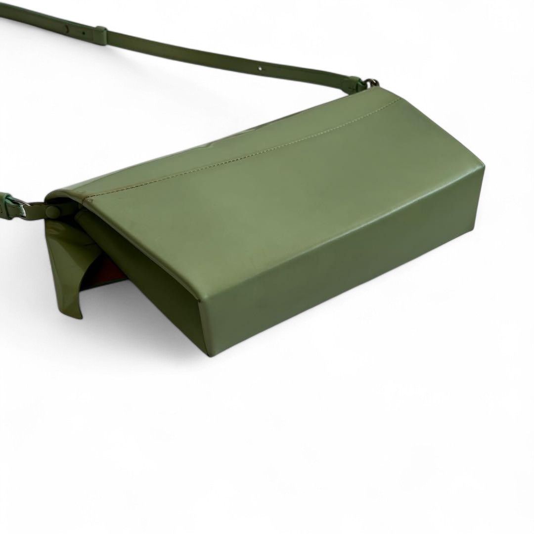 Maison Margiela Maison Martin Margiela - Galliano Snatched Handbag Olive Size ONE SIZE - 14 Thumbnail