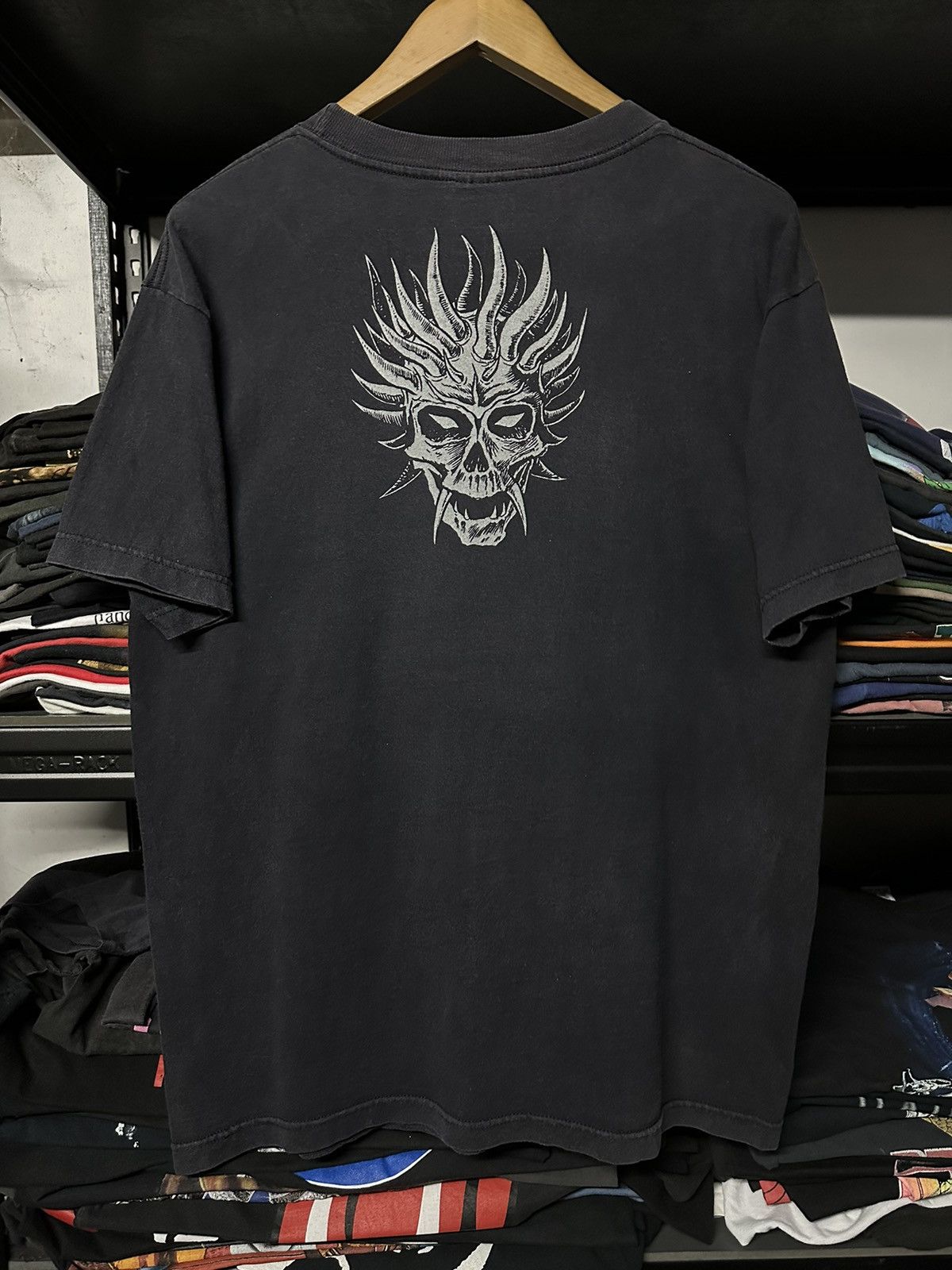 Anime × Vintage Vintage 90s Anime Japan Strongest Man On Earth Sun Faded Tee Size US L / EU 52-54 / 3 - 10 Thumbnail