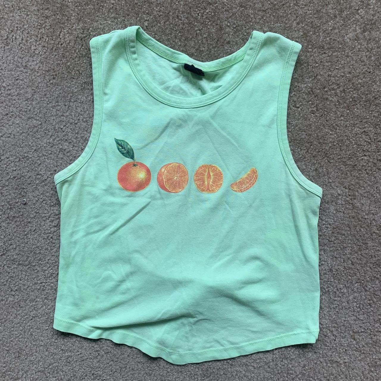 Urban Outfitters Urban Outfitters Mint Green Crop Size S / US 4 / IT 40 - 1 Thumbnail