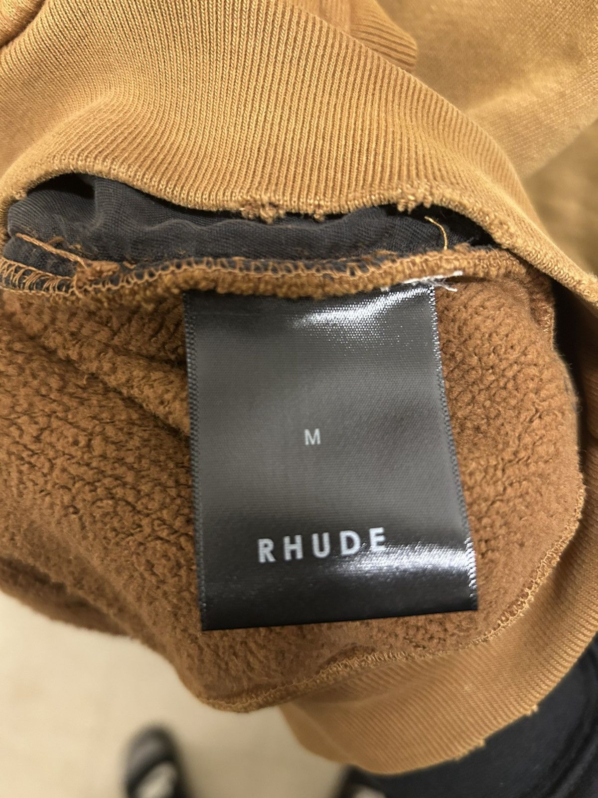 Rhude Rhude embroidered logo quarter zip Size US M / EU 48-50 / 2 - 7 Thumbnail