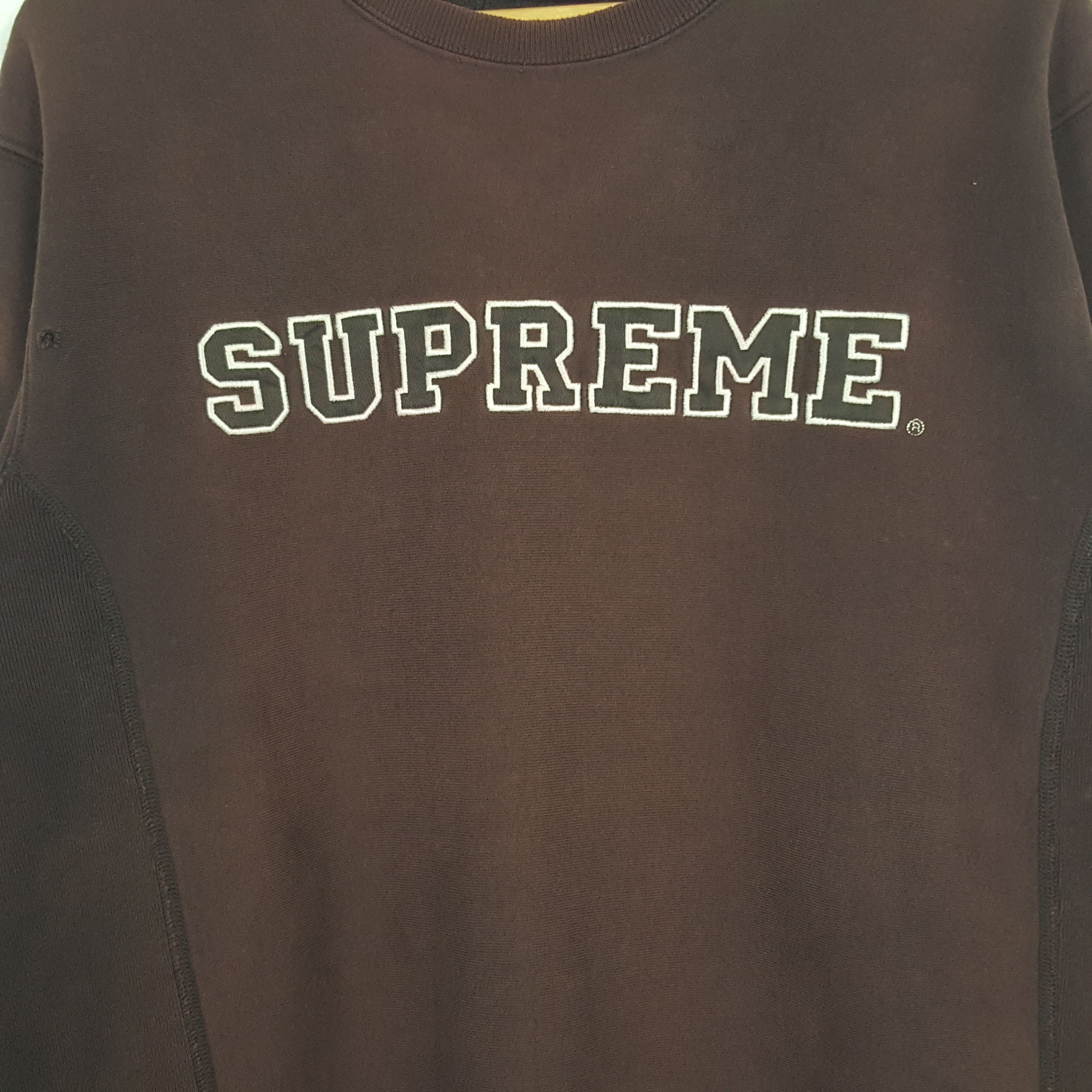 Supreme Vintage Supreme American Skate Style Sweatshirt Size US L / EU 52-54 / 3 - 2 Thumbnail
