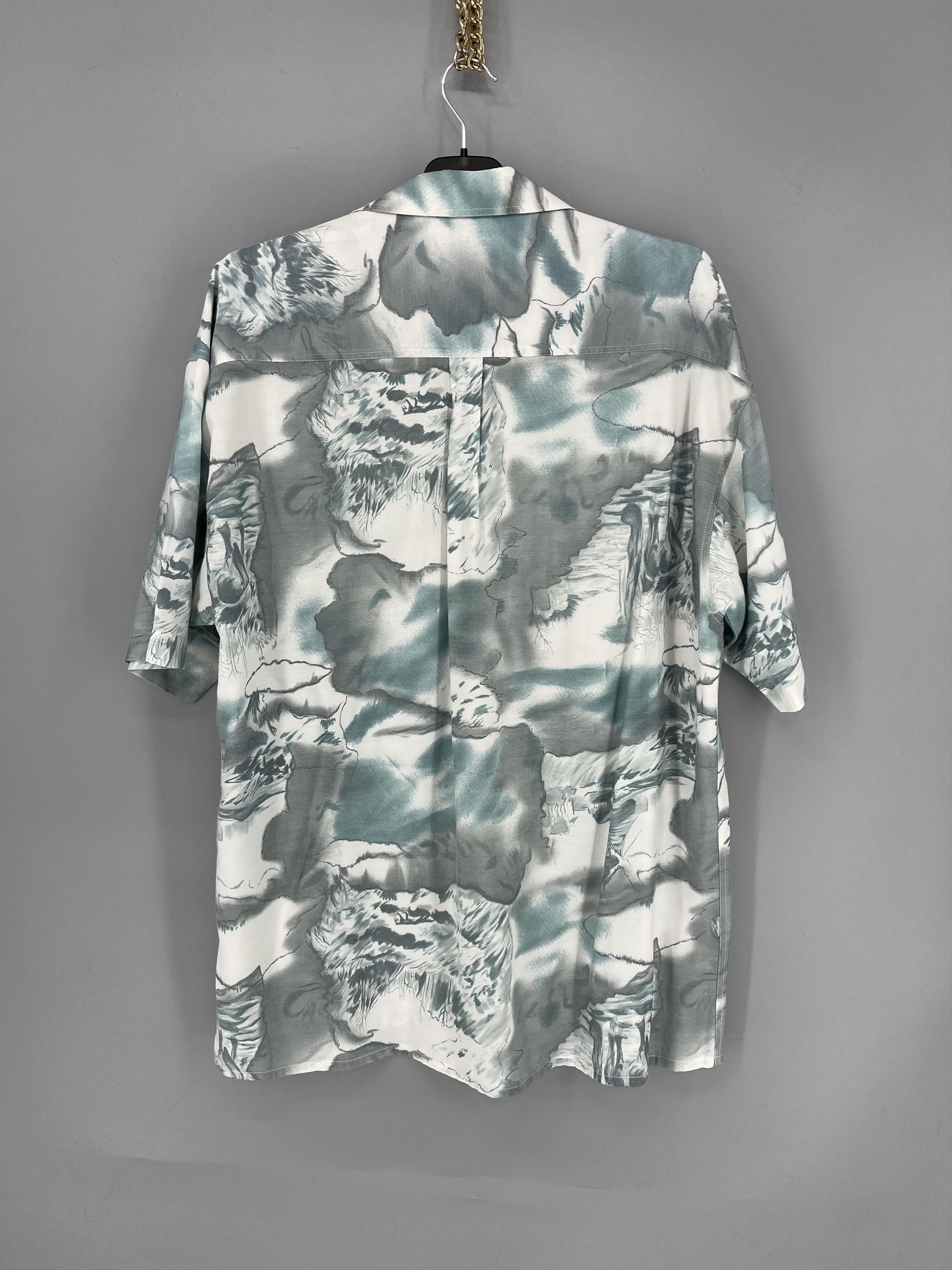 Vintage Vintage Art Streetwear Hawaiian Travis Scott style Size US L / EU 52-54 / 3 - 9 Thumbnail
