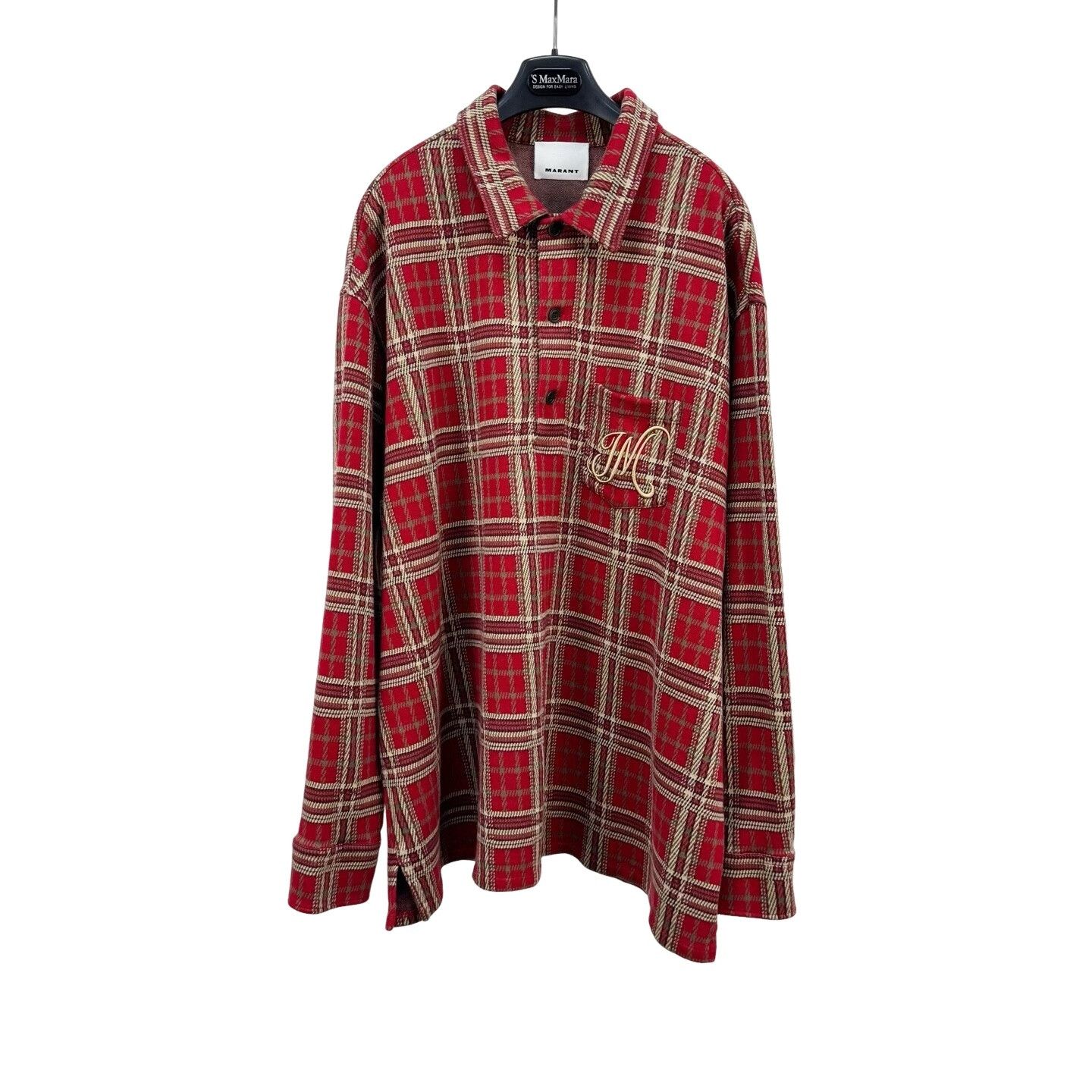 Isabel Marant Isabel Marant Plaid Embroidered Polo Shirt S Size US S / EU 44-46 / 1 - 1 Thumbnail