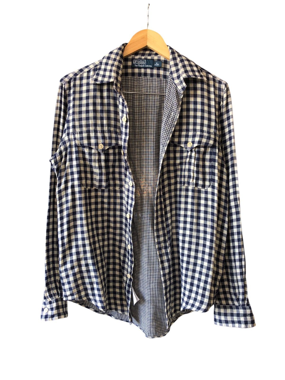 Polo Ralph Lauren Vintage Polo Ralph Lauren Flannel Size US M / EU 48-50 / 2 - 1 Thumbnail
