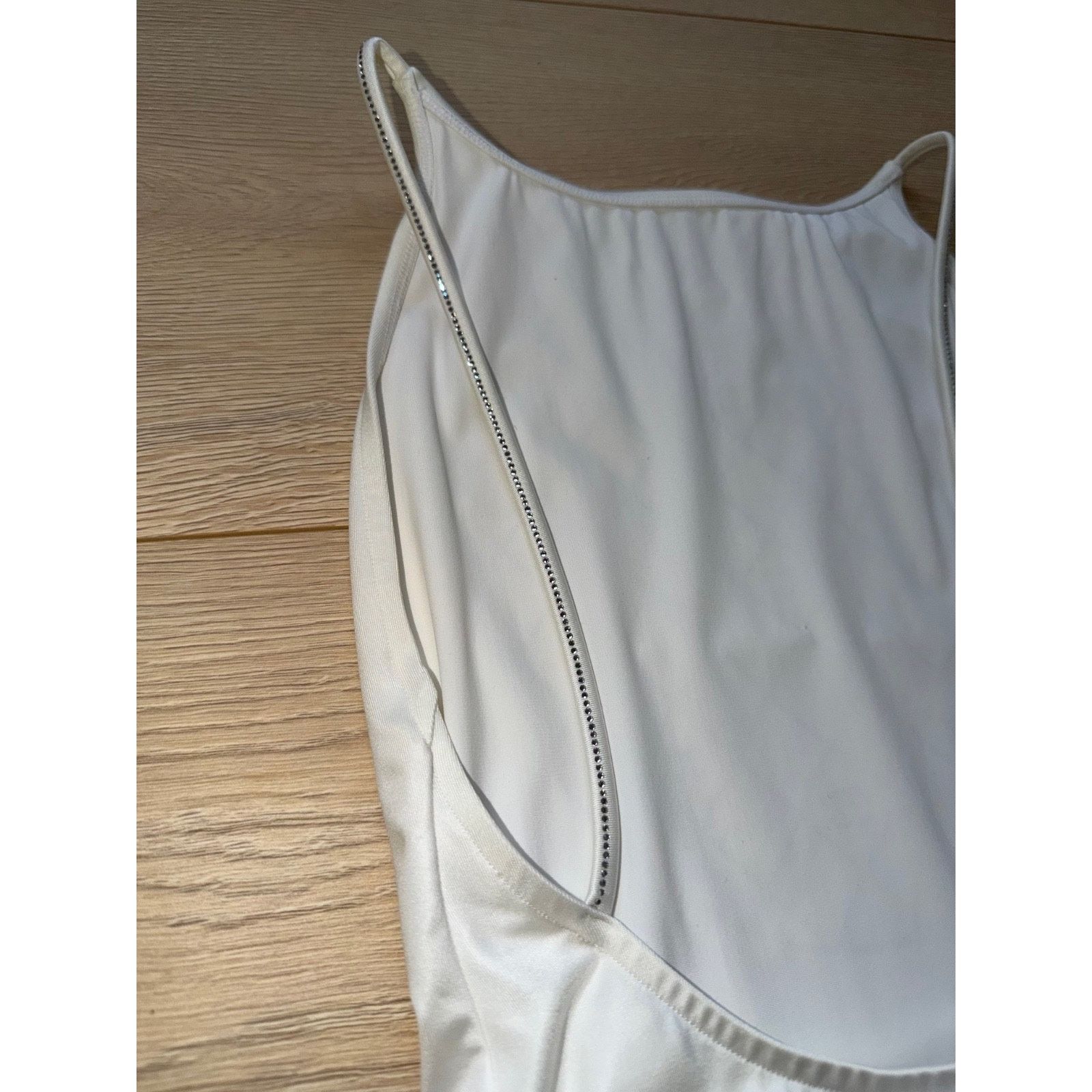 Chanel Logo One Piece Swimsuit Runway Bathingsuit 34 Size XXS / US 00 / IT 34 - 9 Thumbnail